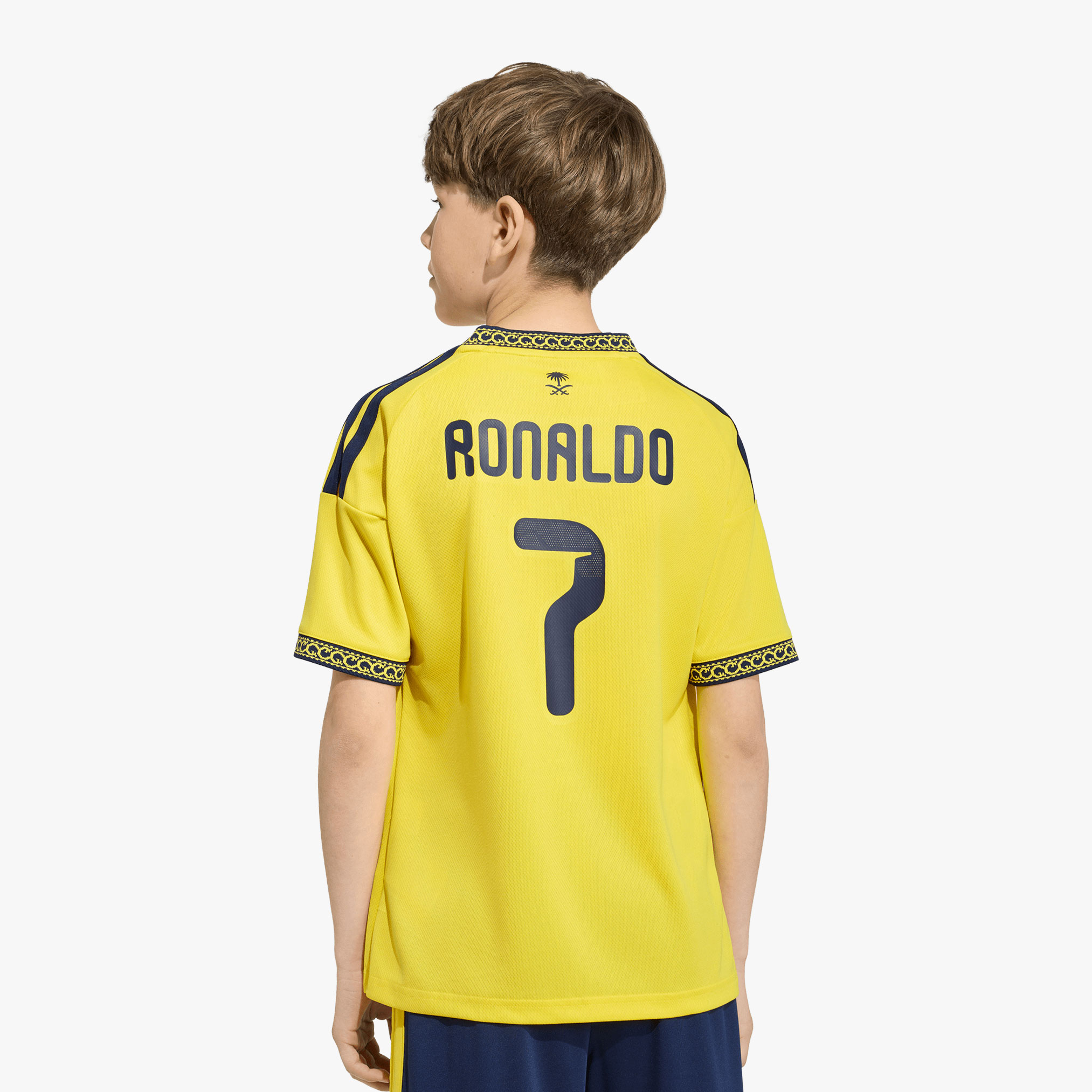 adidas Camiseta Al Nassr FC Local 26/27 N&N Ni&ntilde;os, AMARILLO, hi-res