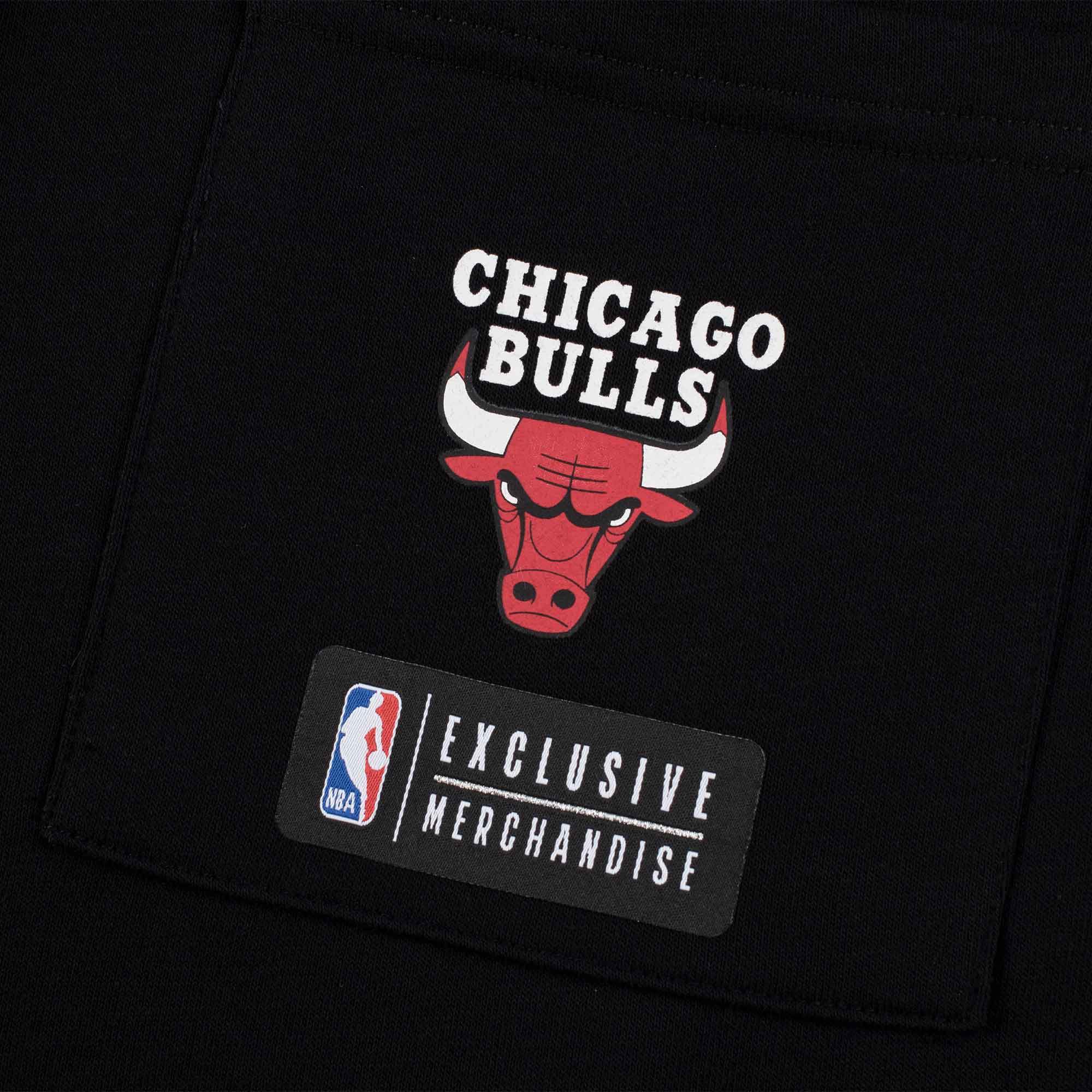 NBA Pantalón Chicago Bulls, NEGRO, hi-res