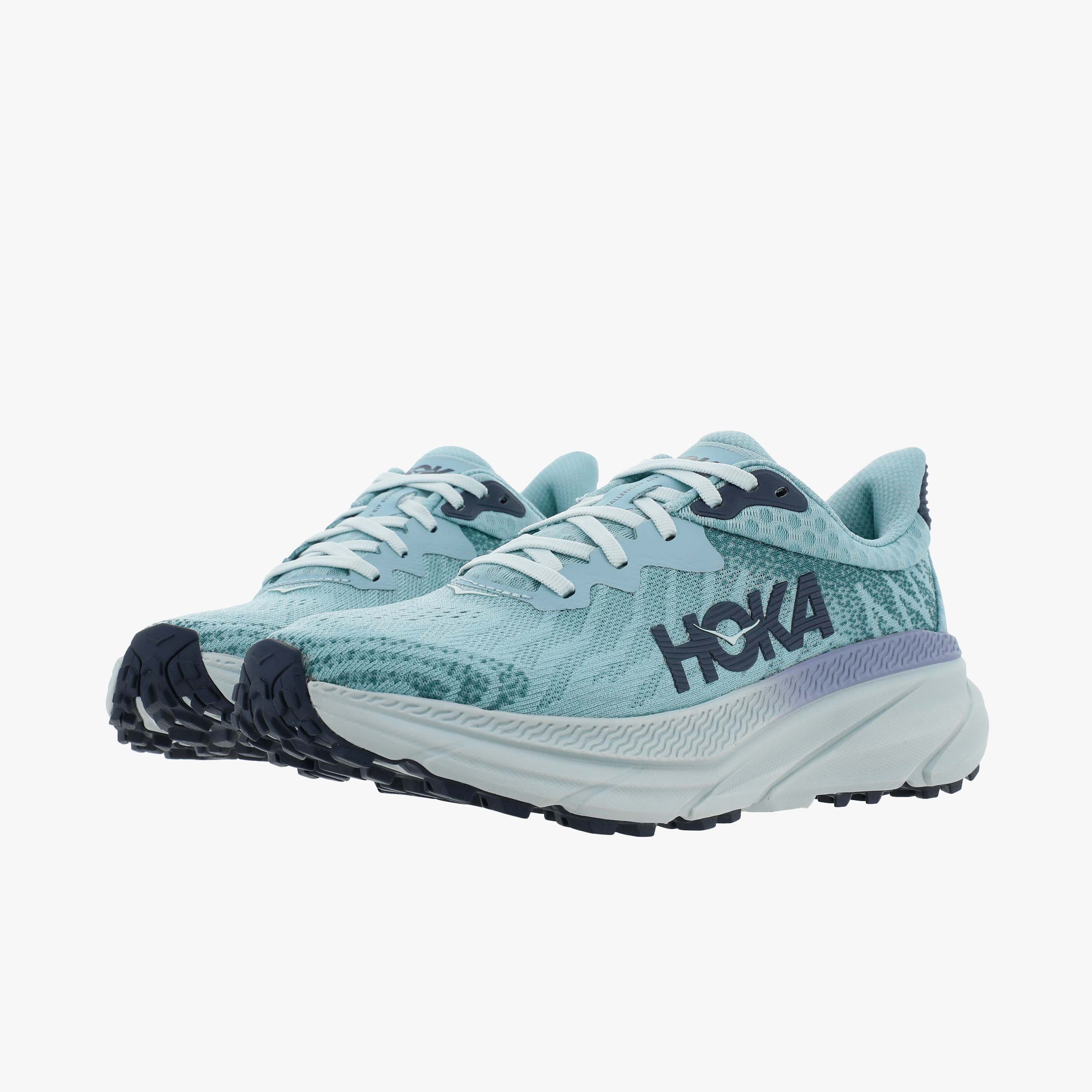 Hoka One One Zapatillas Challenger 7, AZUL, hi-res