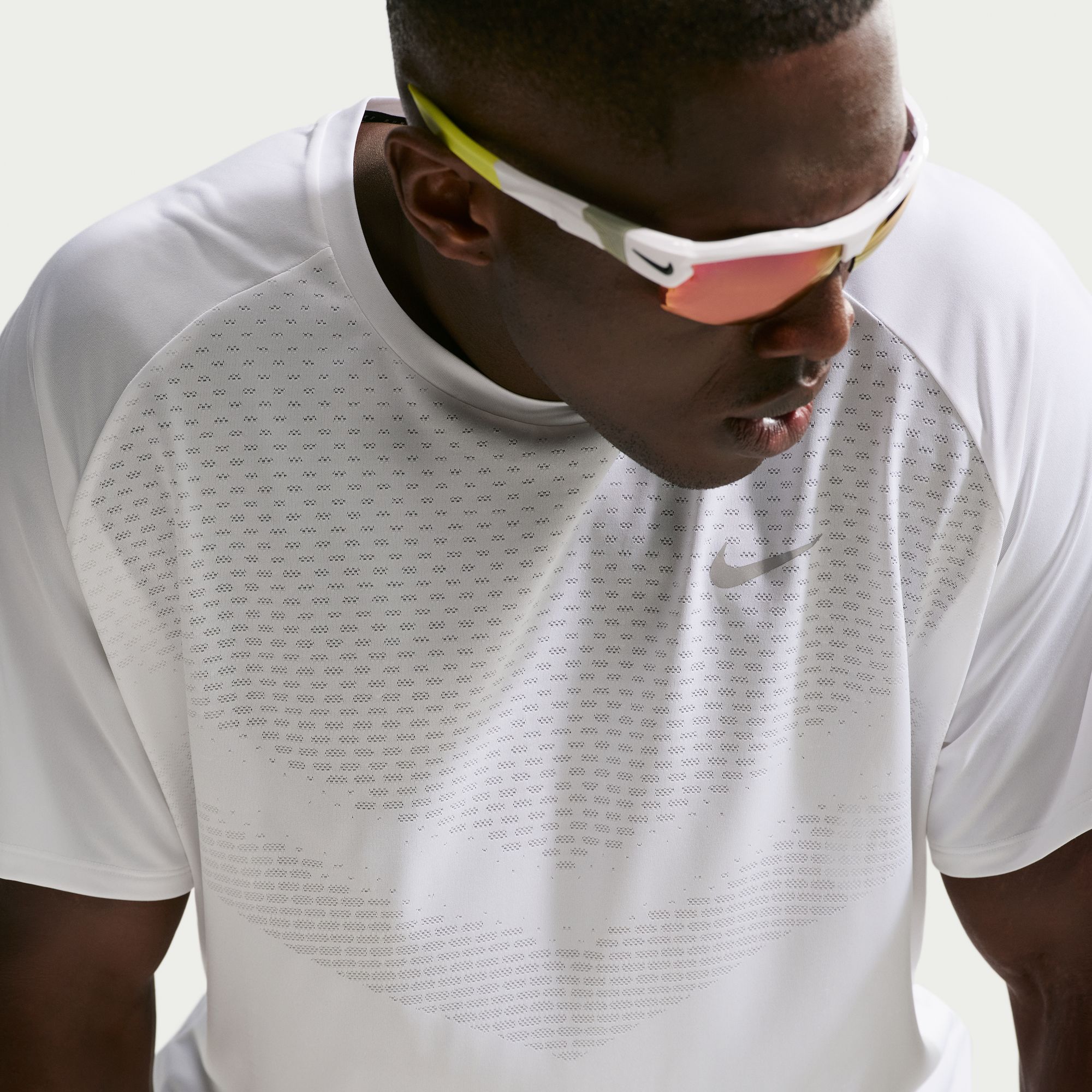 Nike Polera Stride, BLANCO, hi-res