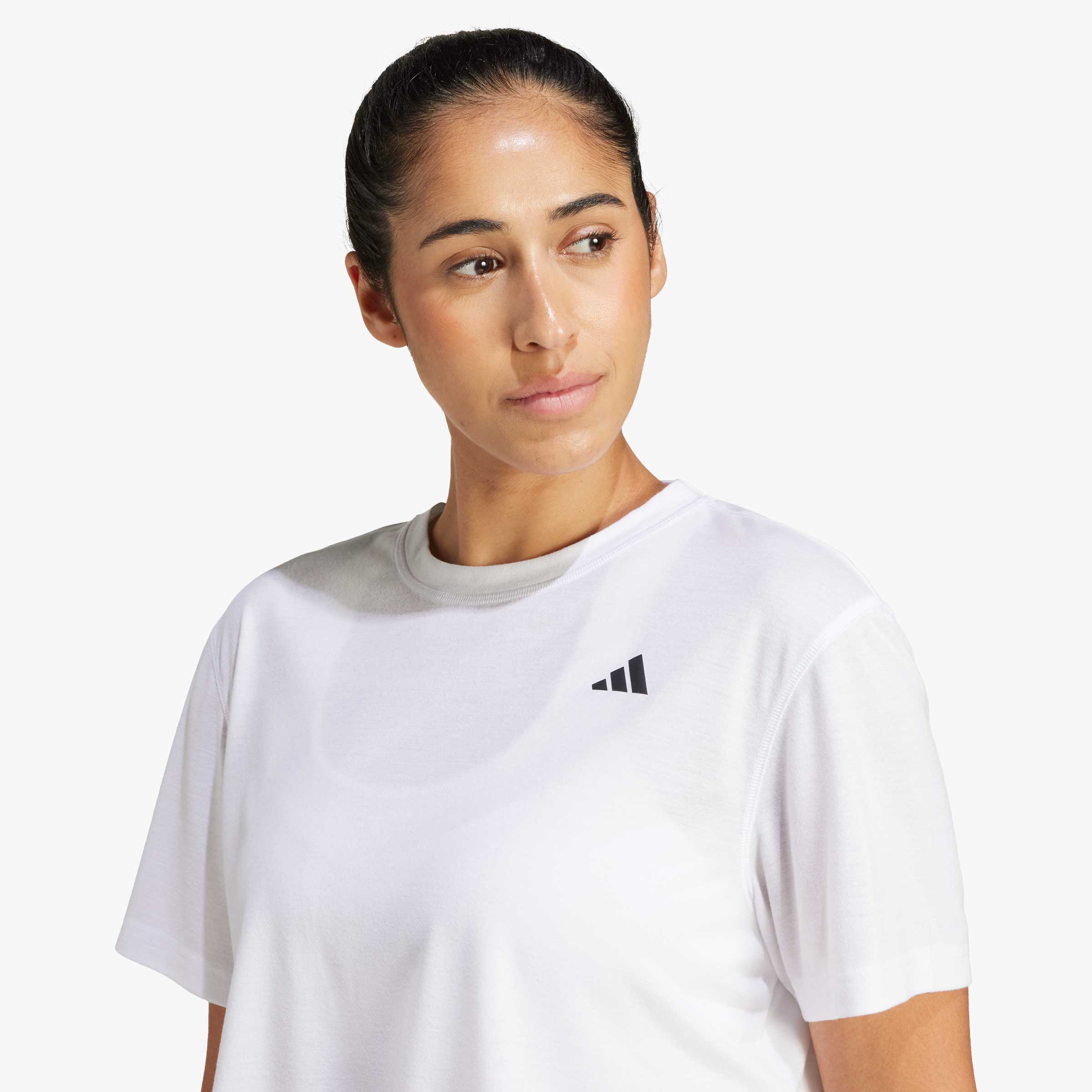 adidas Polera Train Essentials Boxy, BLANCO, hi-res