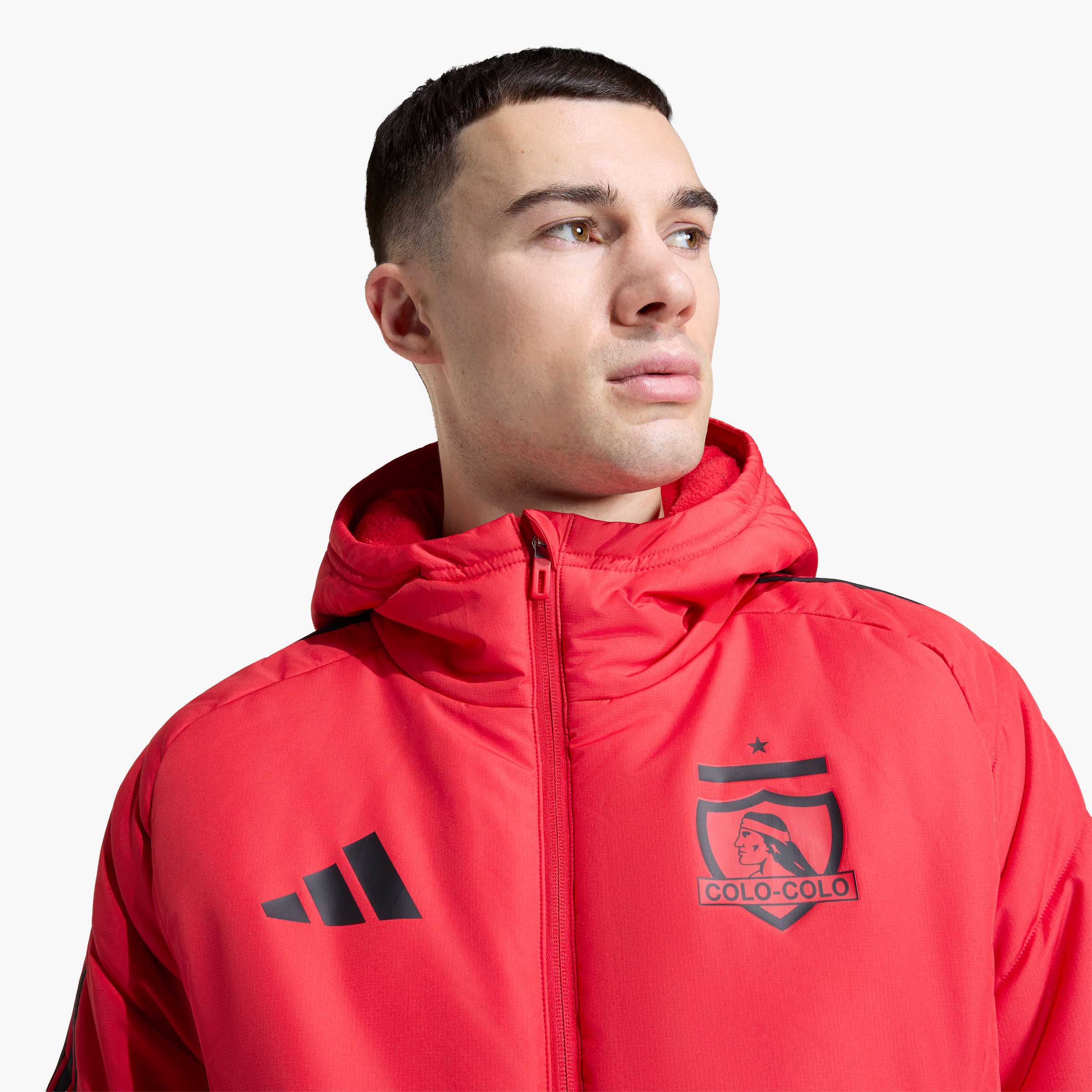 adidas Chaqueta Tiro26 Colo-Colo, ROJO, hi-res