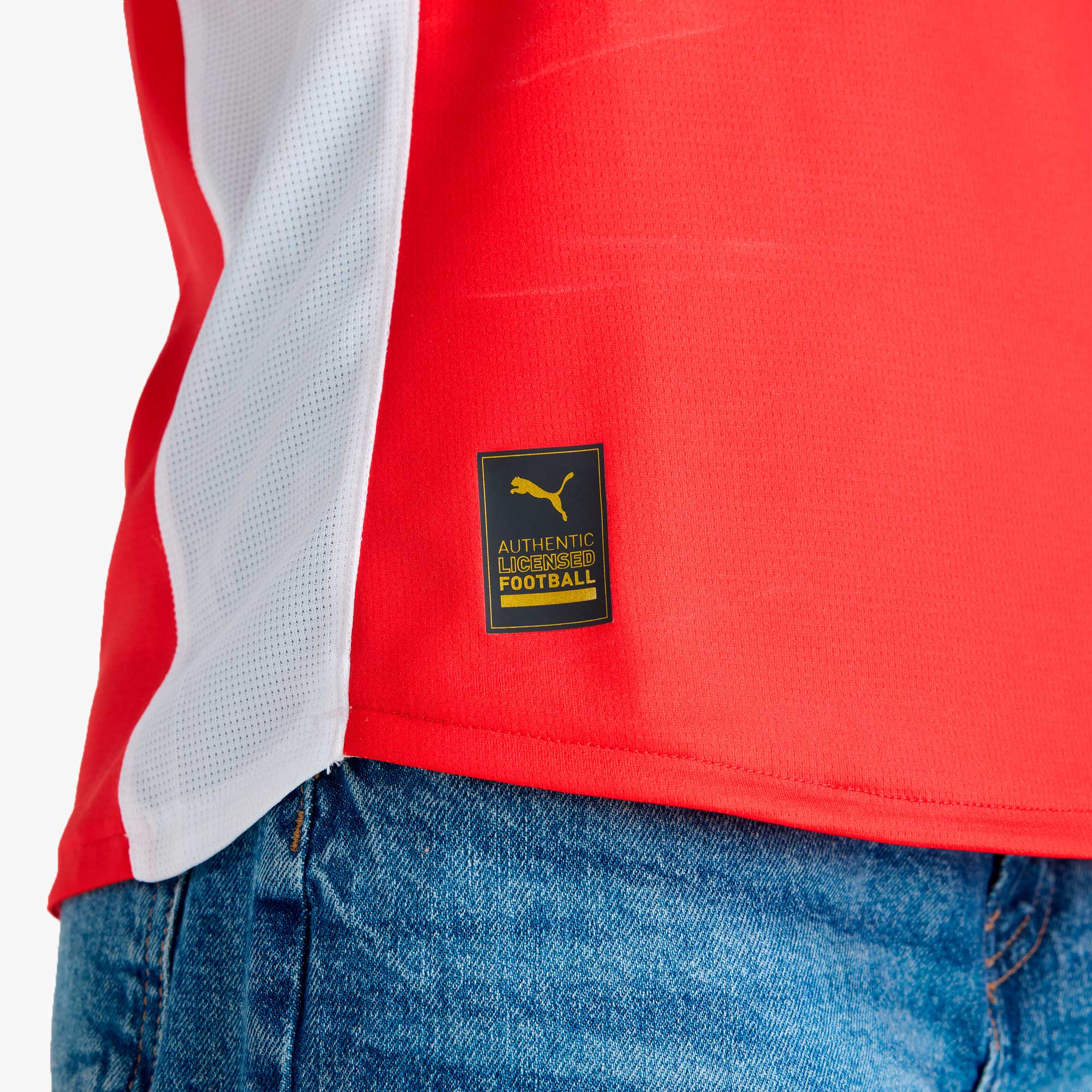 Puma Camiseta Universidad Cat&oacute;lica Visitante Mujer, BLANCO, hi-res