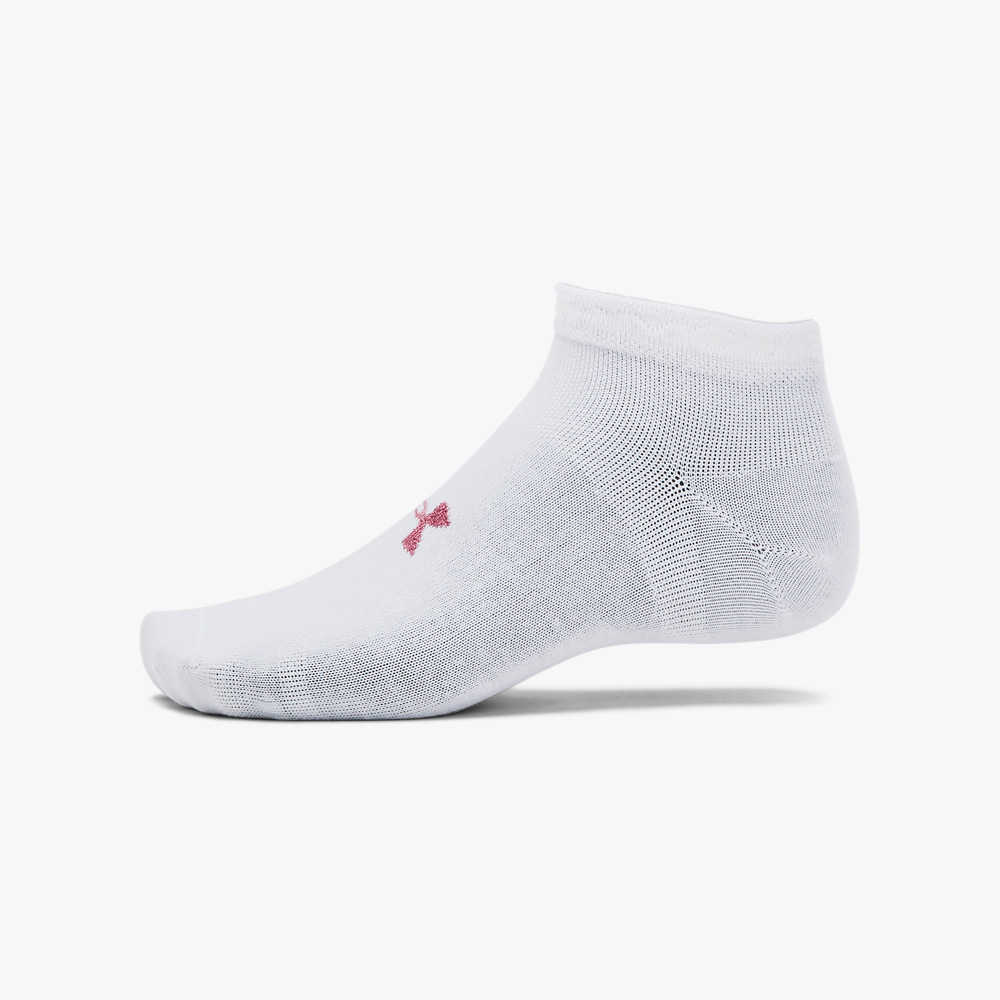 Under Calcetines Armour Essential Cortos 3 Pares, BLANCO, hi-res