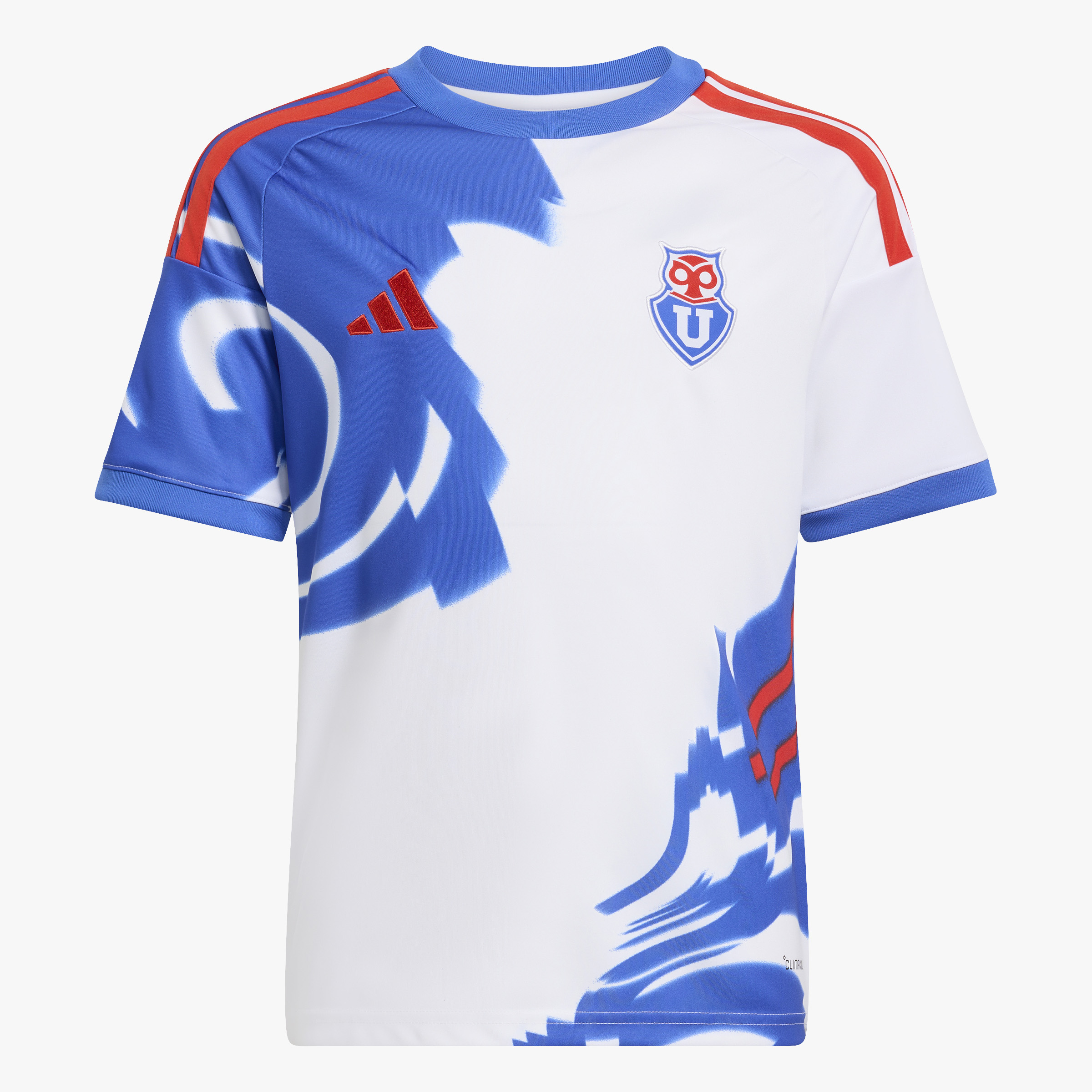 adidas Camiseta U de Chile Visitante 2026 Ni&ntilde;os, BLANCO, hi-res