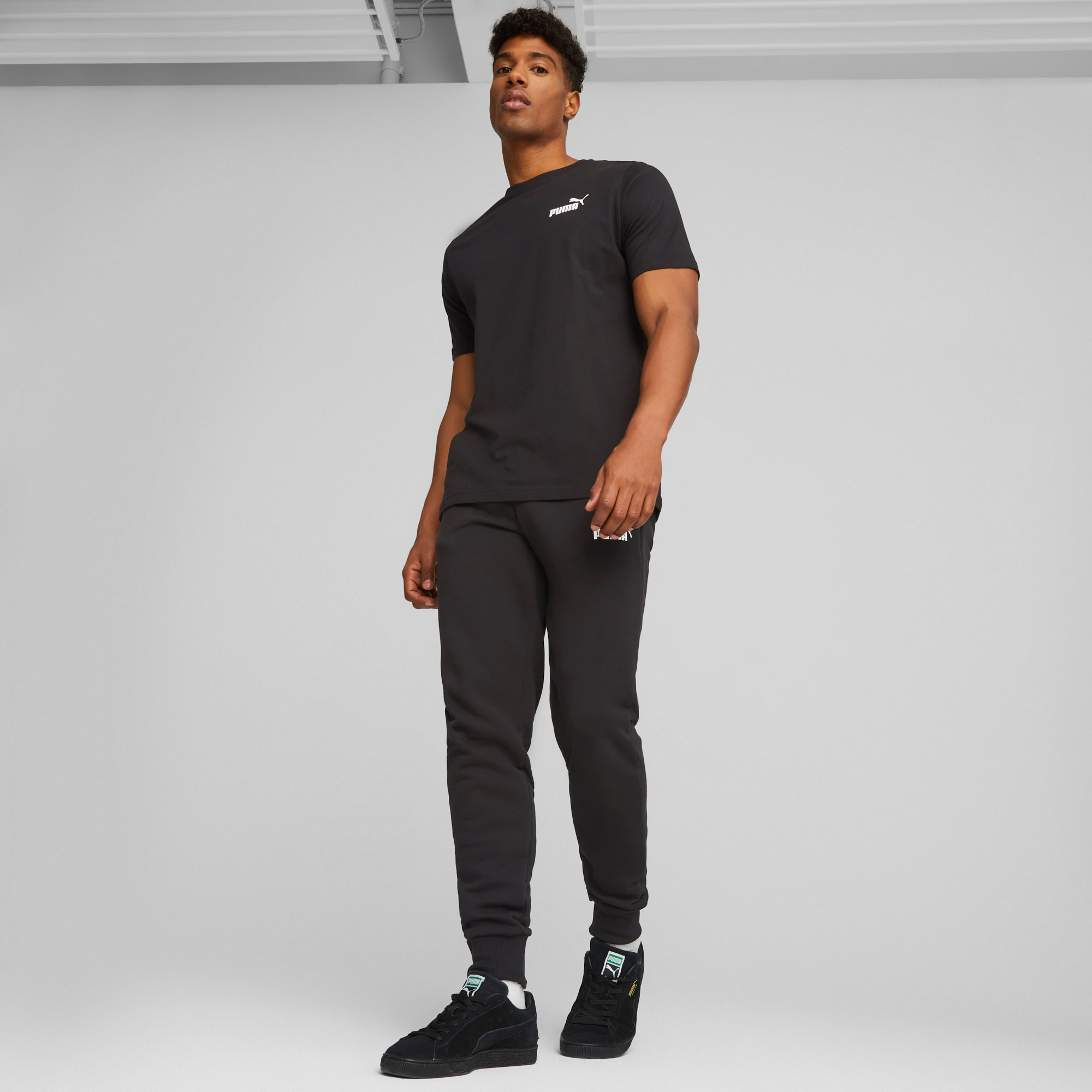 Puma Polera Essentials Small Logo, NEGRO, hi-res