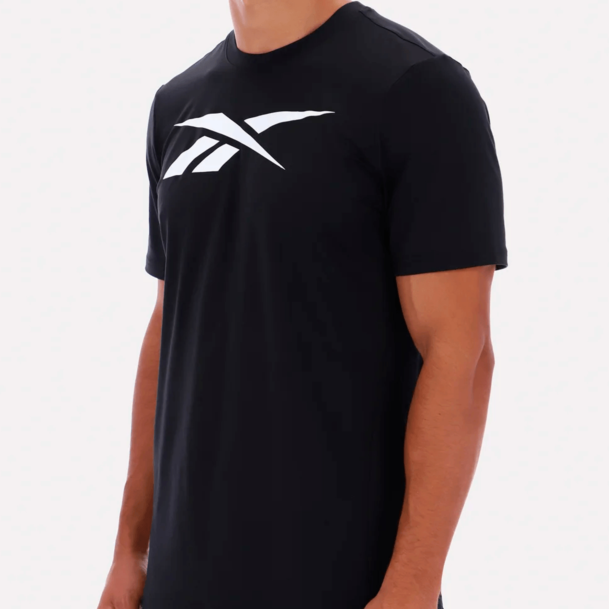 Reebok Polera Jimmy Vector, NEGRO, hi-res