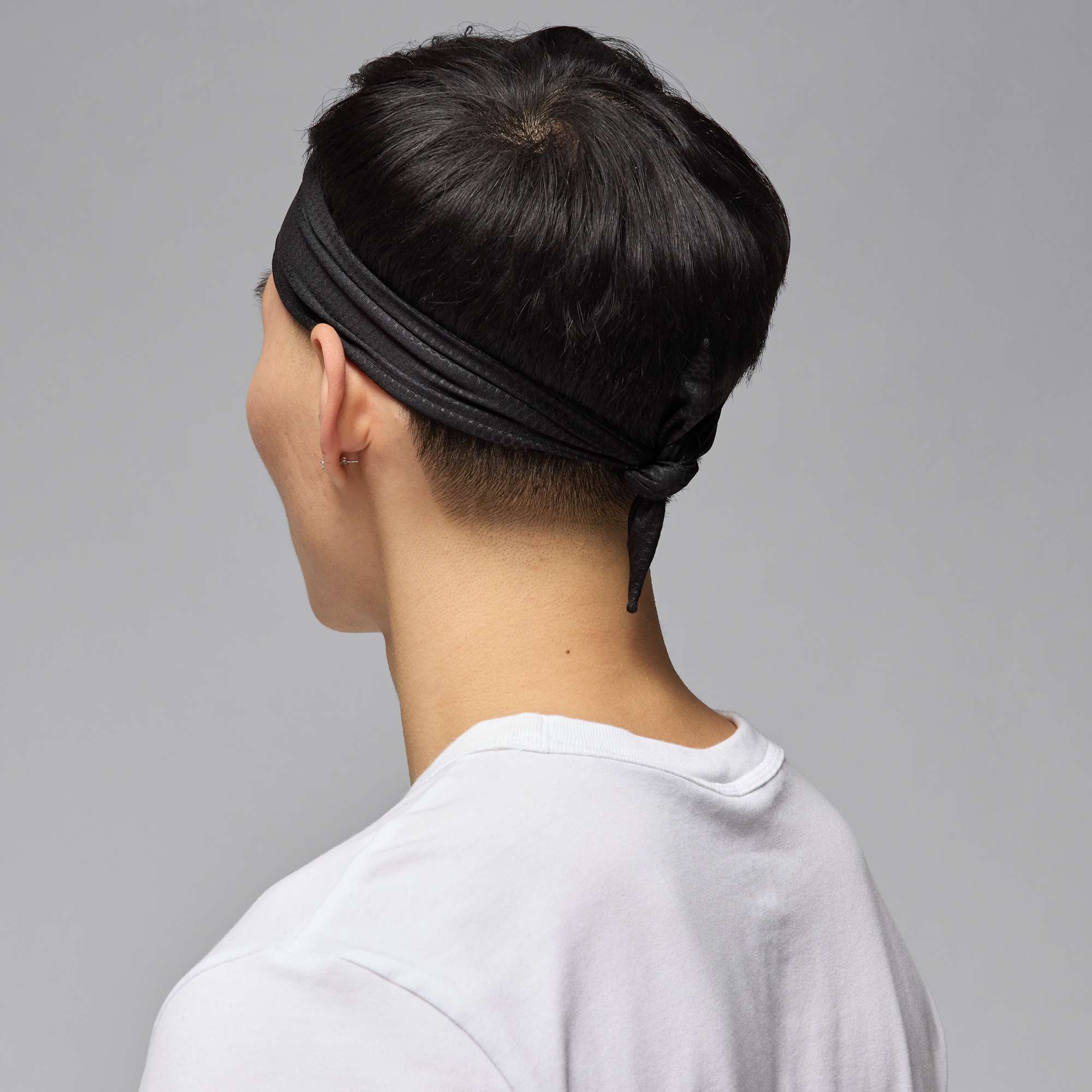 Jordan Sport Adjustable Headband, NEGRO, hi-res