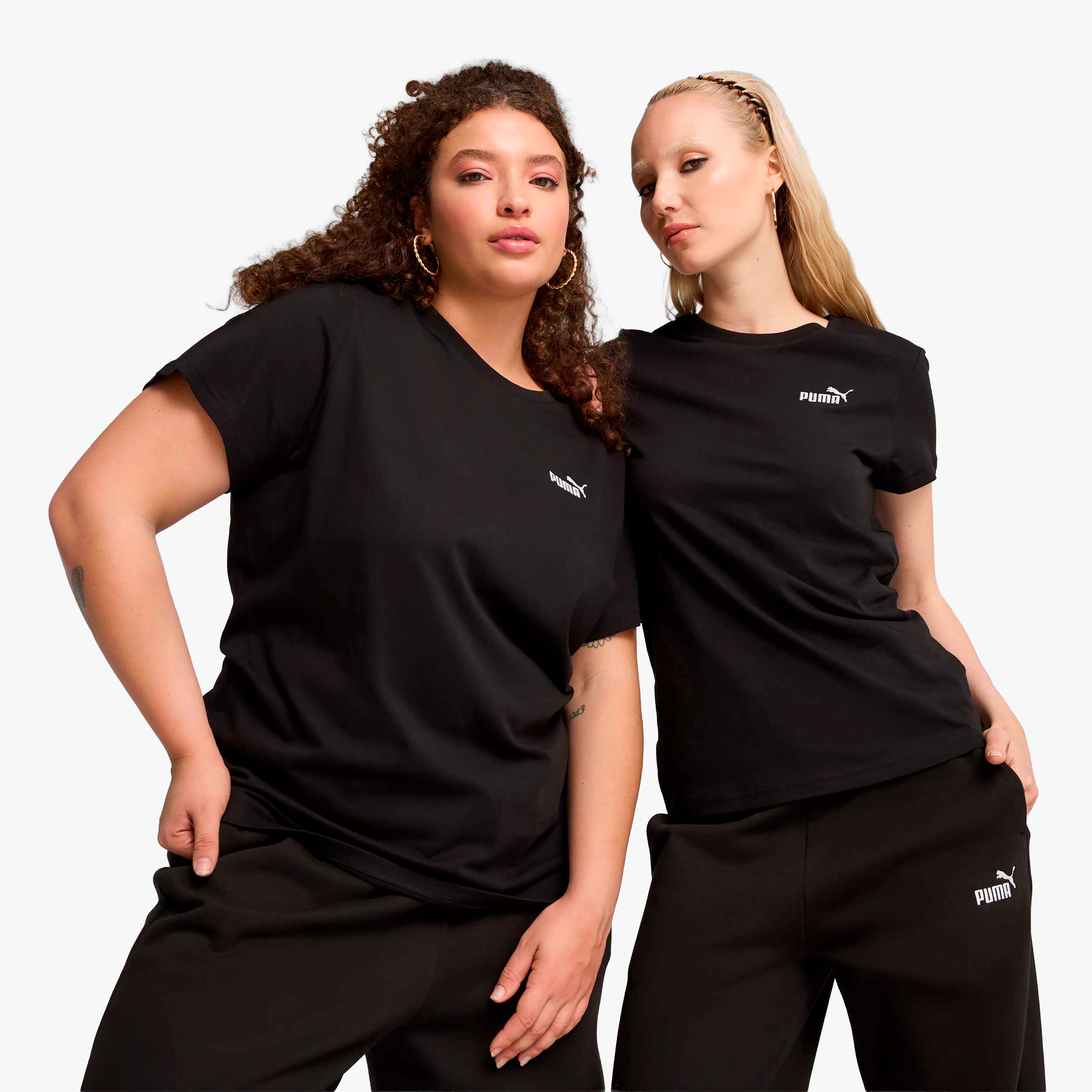 Puma Polera ESS Small No. 1 Logo, NEGRO, hi-res