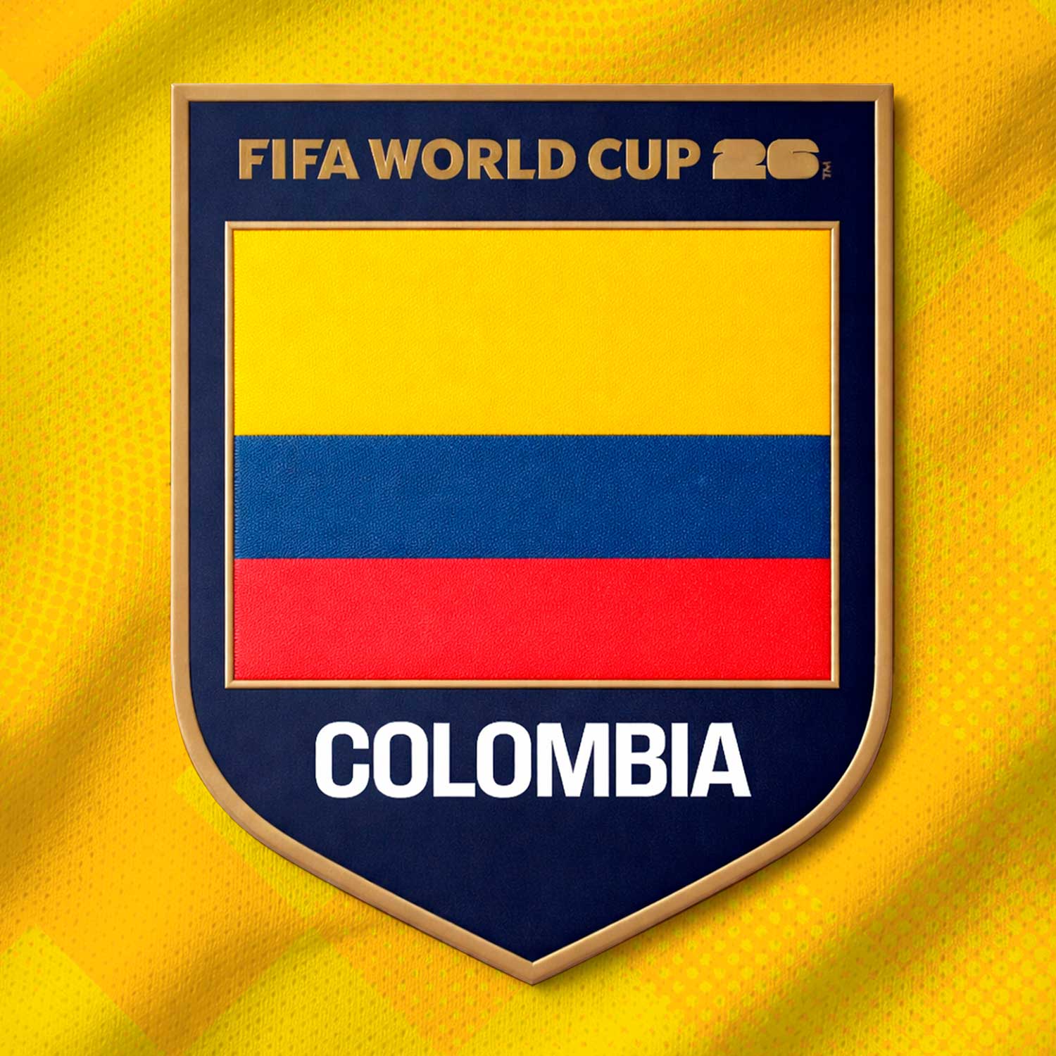 FIFA Polera Mundial 2026 Colombia, AMARILLO, hi-res