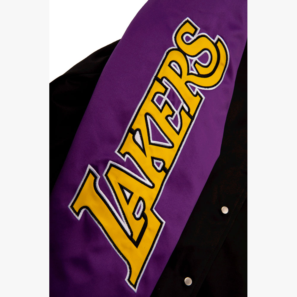 NBA Chaqueta Logo Patches Heat, NEGRO, hi-res