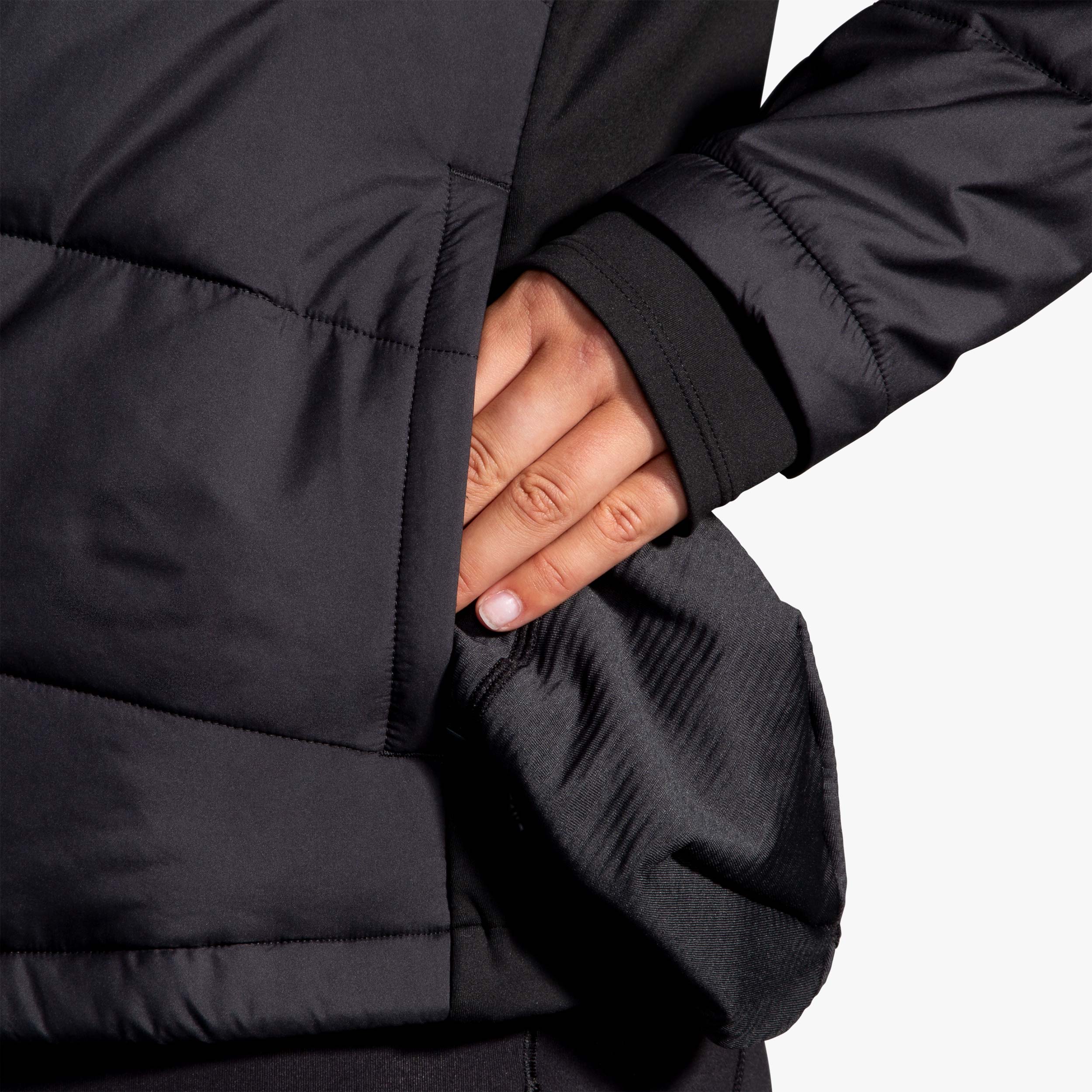 Brooks Shield Hybrid Jacket 3.0, NEGRO, hi-res