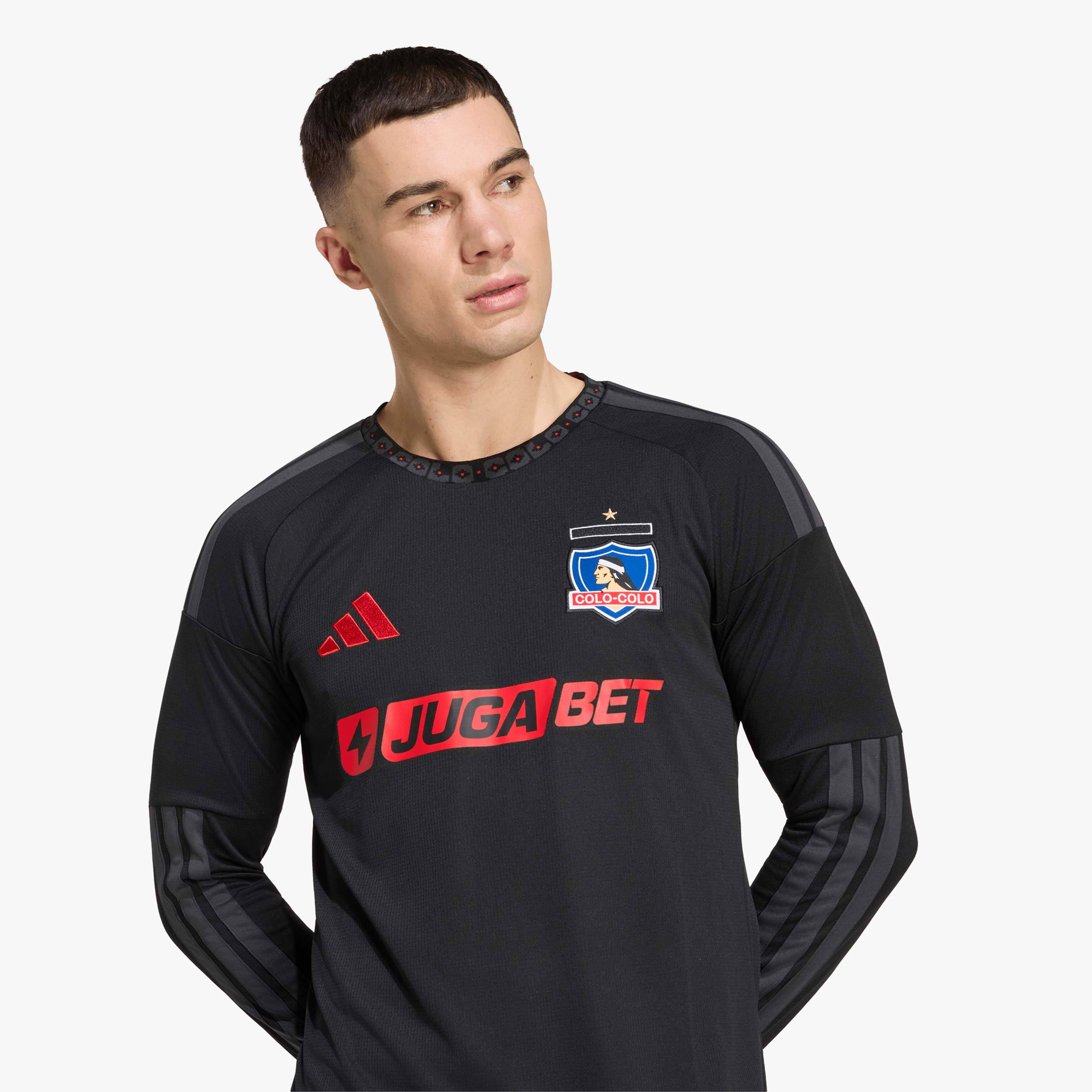 adidas Camiseta Colo-Colo 26 Visitante, NEGRO, hi-res