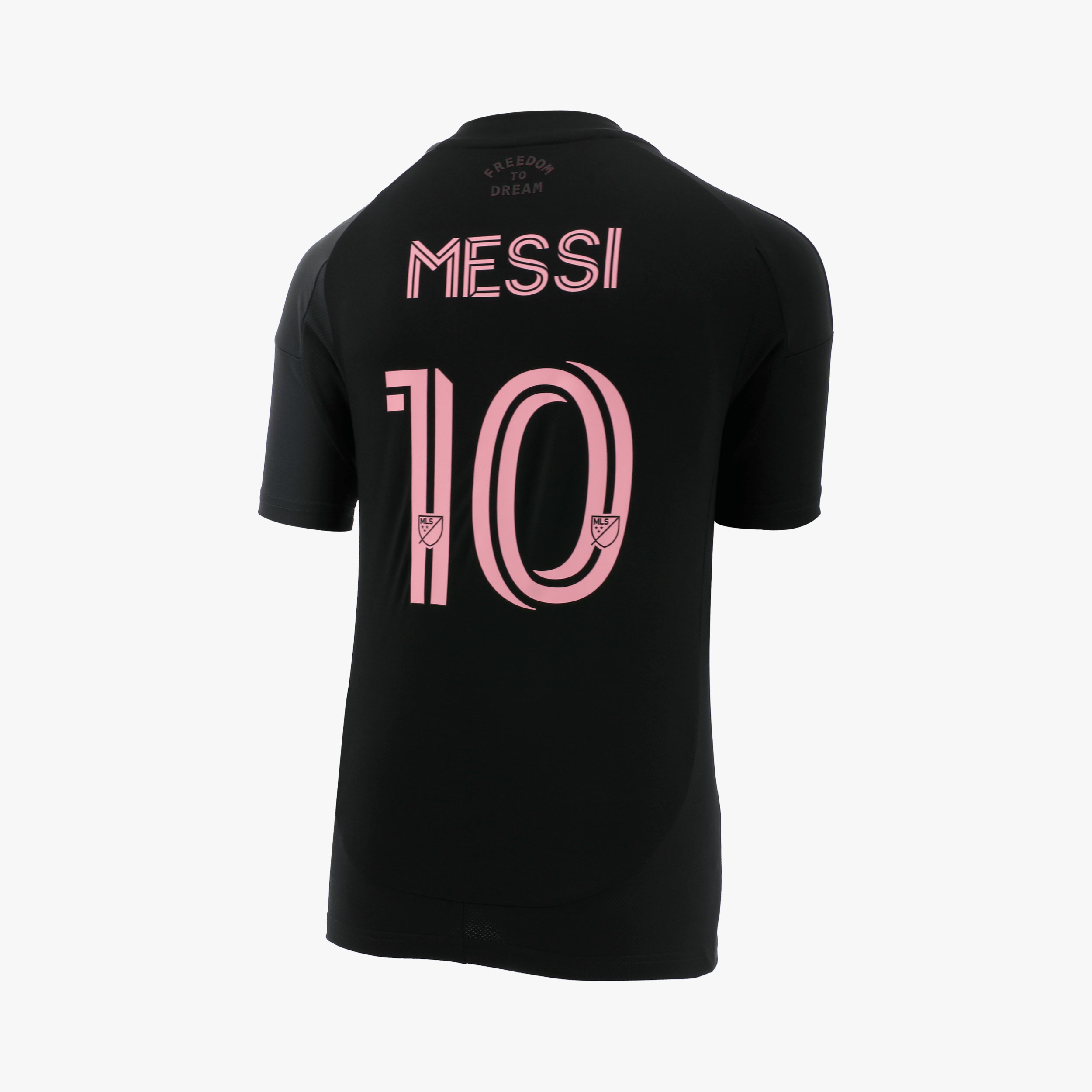 adidas Camiseta Inter Miami Visitante 25/26 Messi Ni&ntilde;os, NEGRO, hi-res