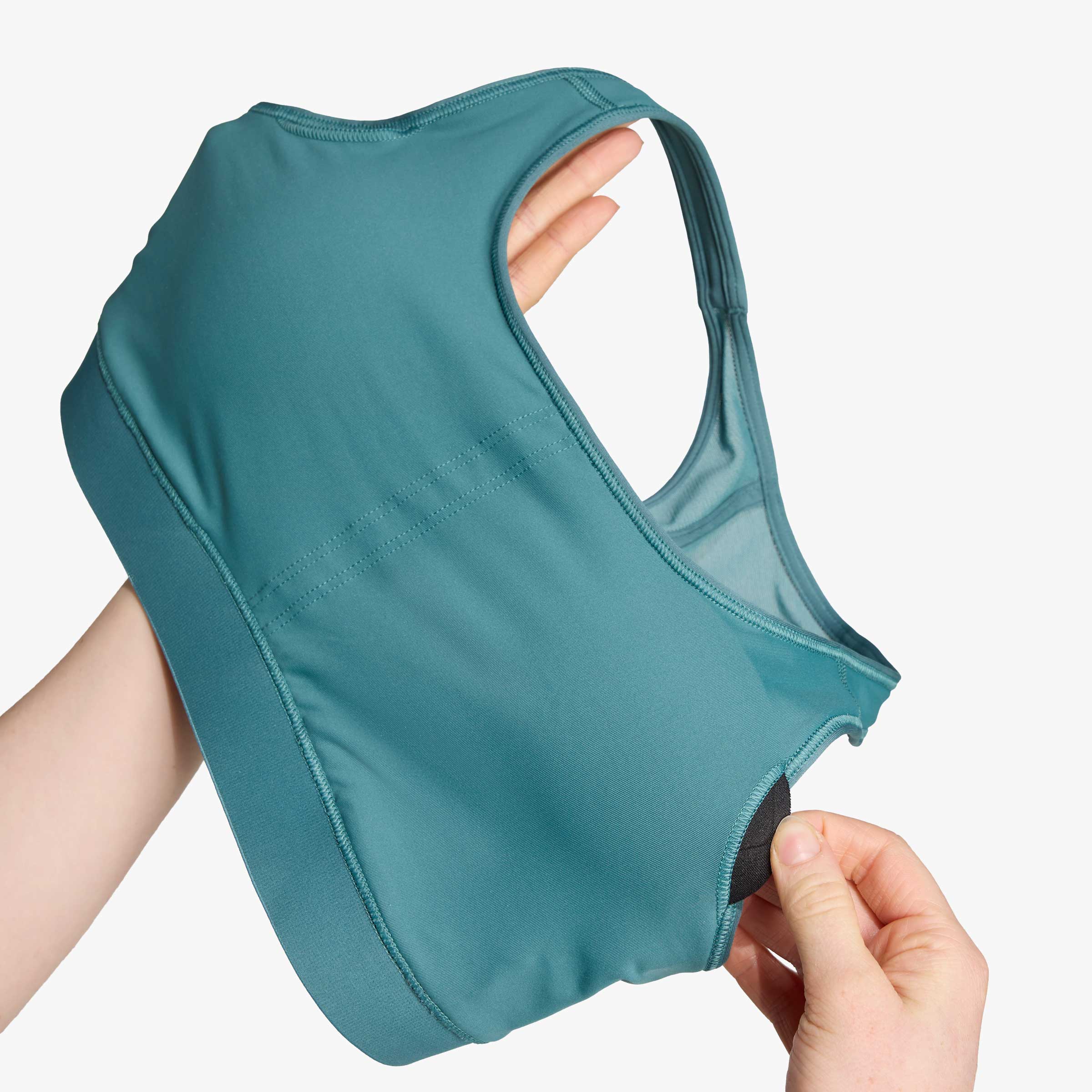 adidas Top Deportivo Powerreact, VERDE, hi-res