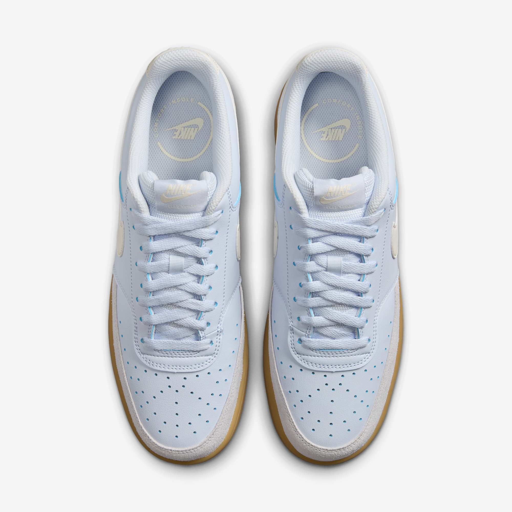 Nike Court Vision Low, NEGRO, hi-res