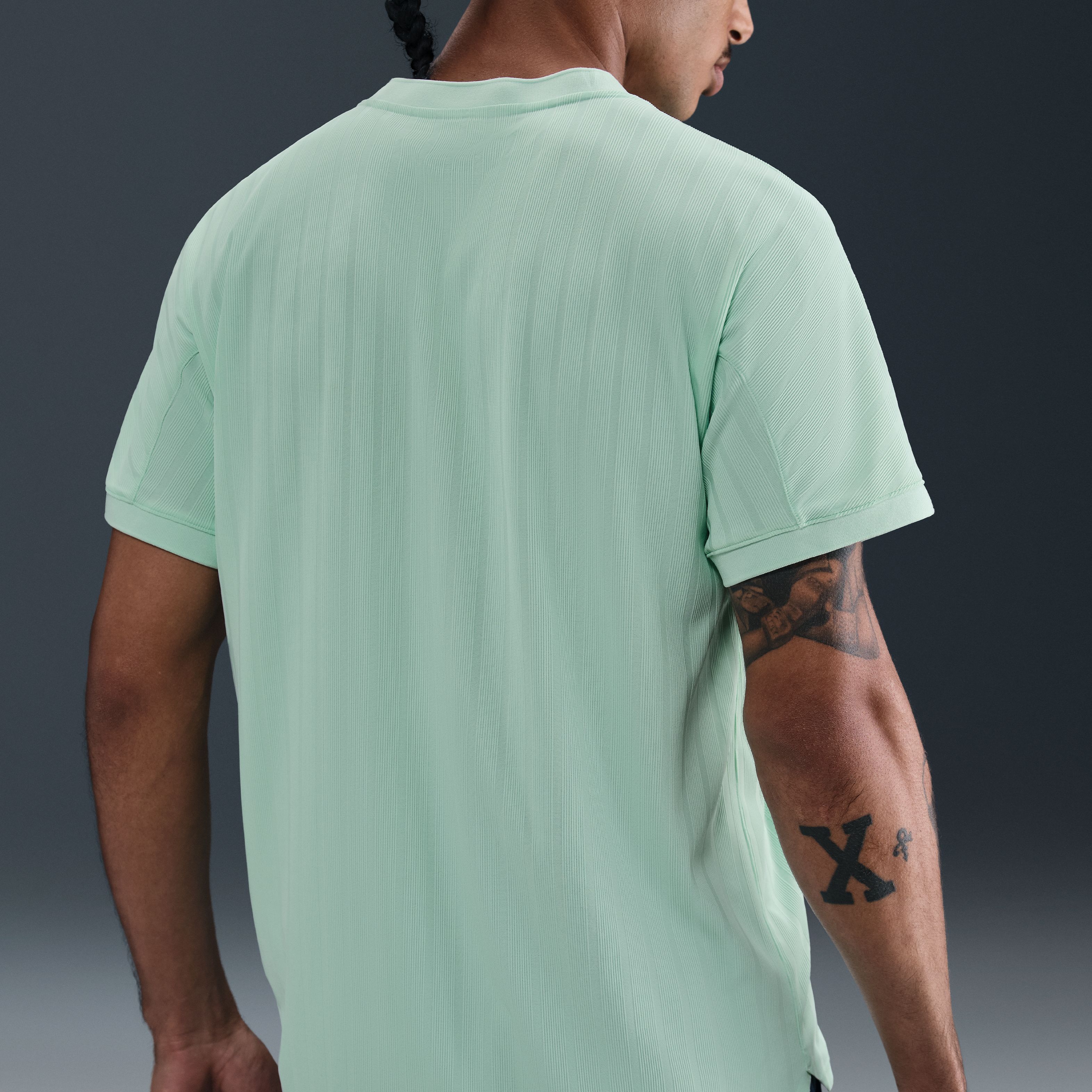Nike Polera Court Slam, VERDE, hi-res