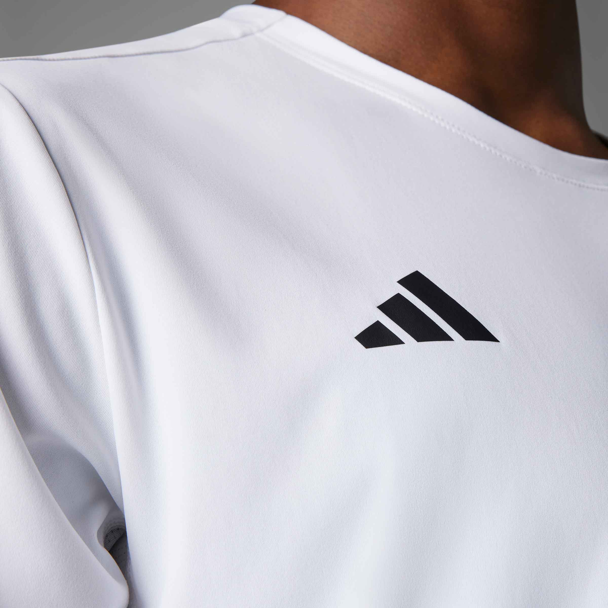 adidas Polera Adizero Essentials Running, BLANCO, hi-res
