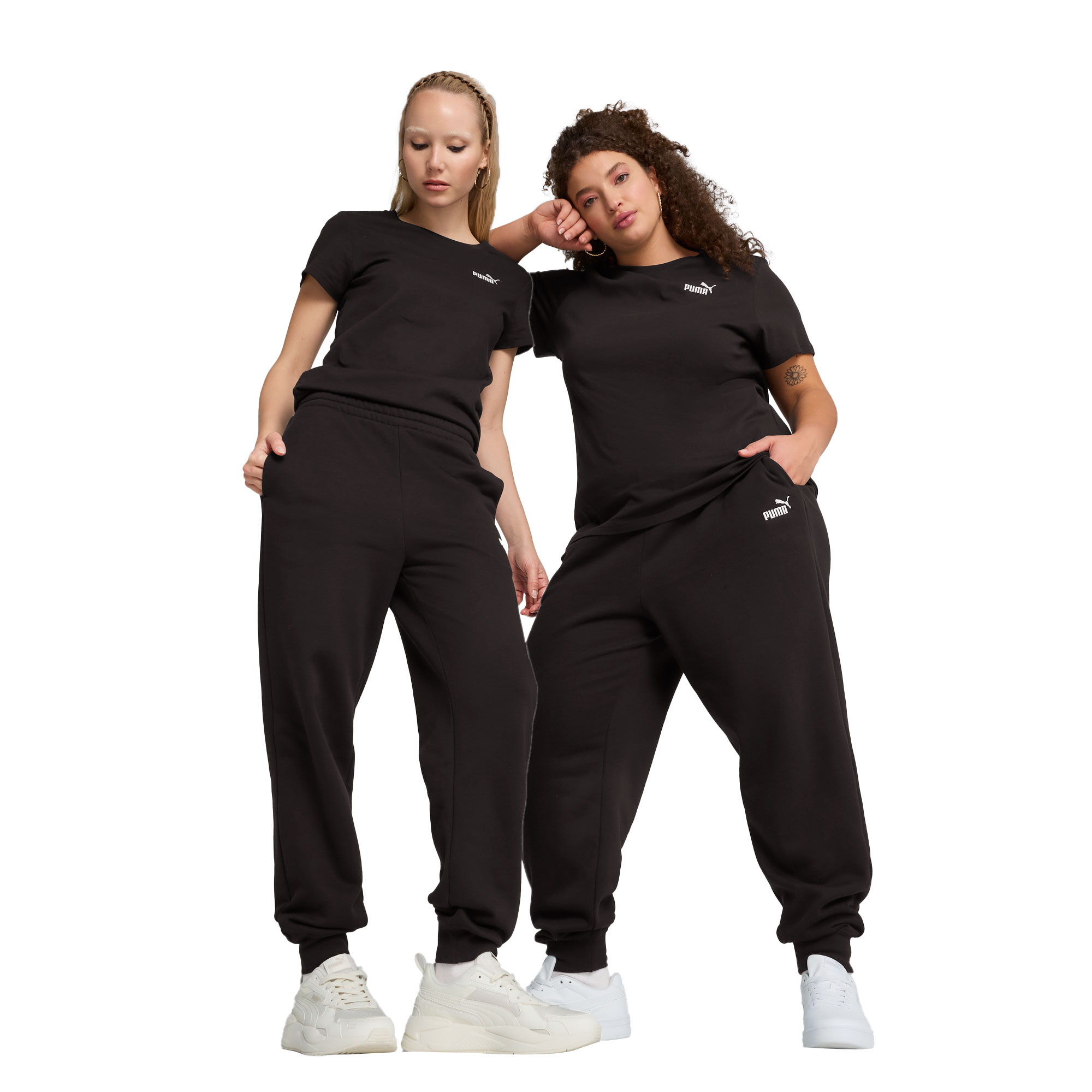 Puma Pantalón ESS Small No. 1 Logo Comfort, NEGRO, hi-res