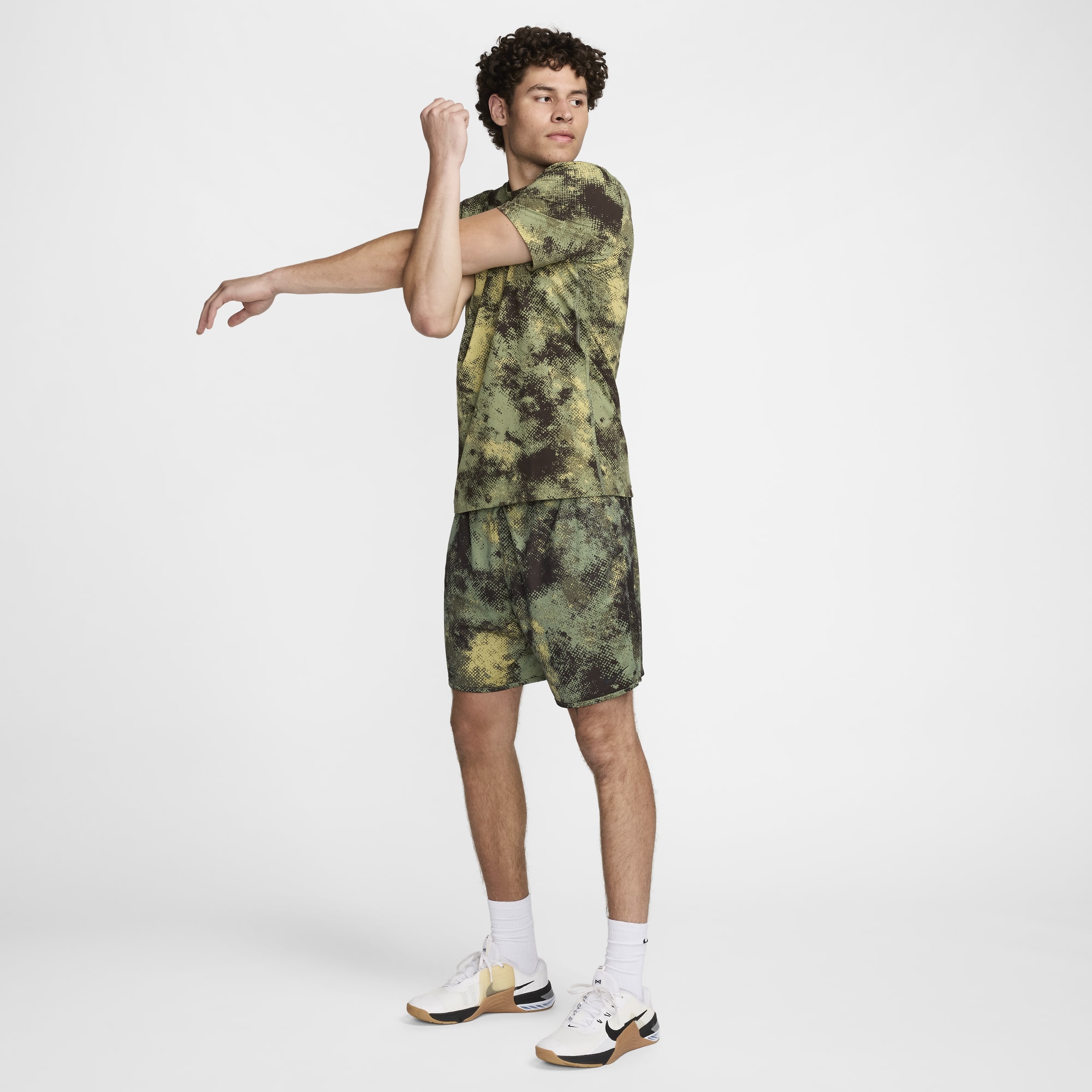 Nike Shorts Totality Camo, VERDE, hi-res