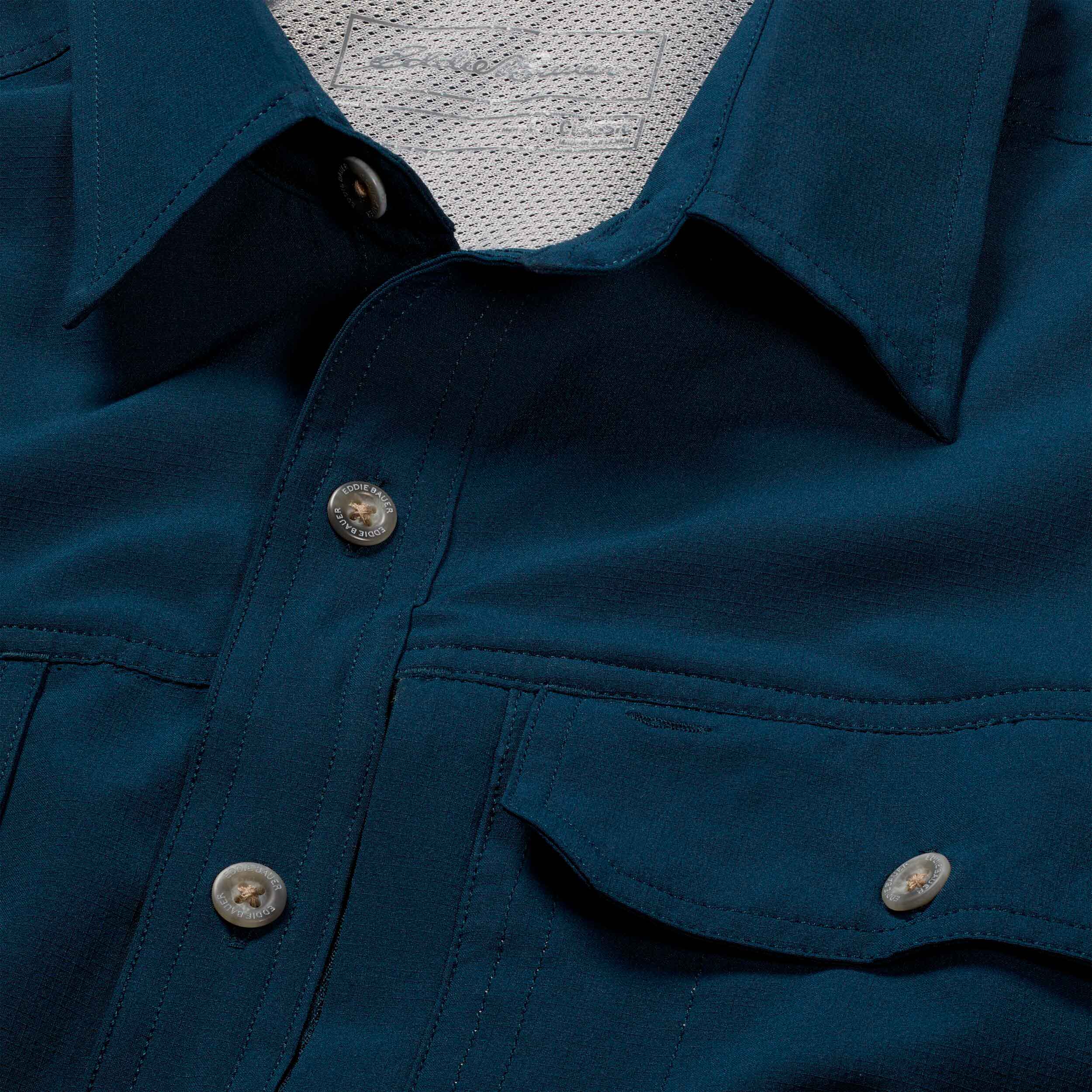Eddie Bauer Atlas Exploration Flex Shirt, AZUL, hi-res
