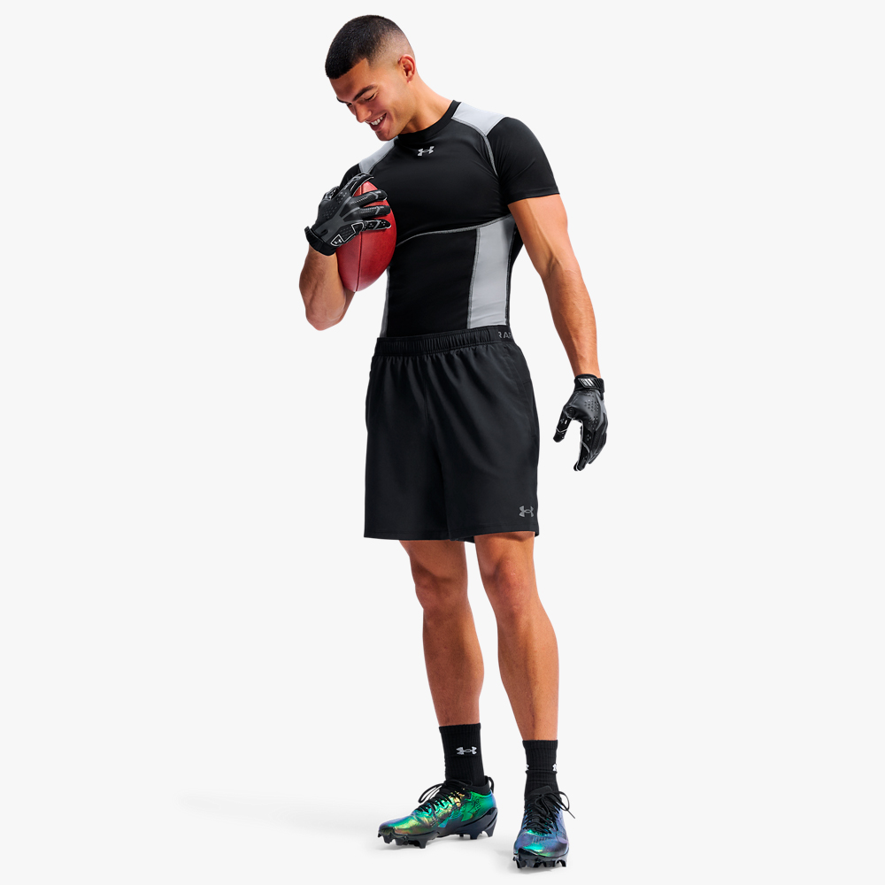 Under Armour Polera HeatGear Elite, NEGRO, hi-res