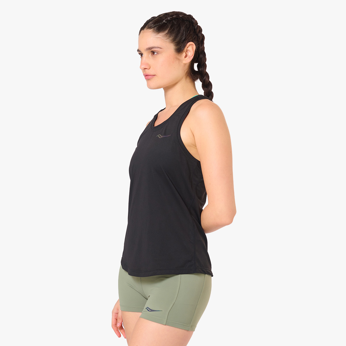 Saucony Polera Stopwatch, NEGRO, hi-res