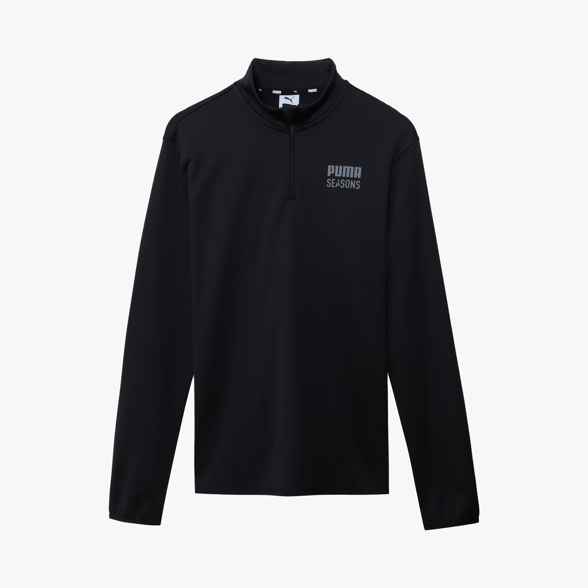 Puma Poler&oacute;n Outdoor Inspired 1/2 Zip, NEGRO, hi-res
