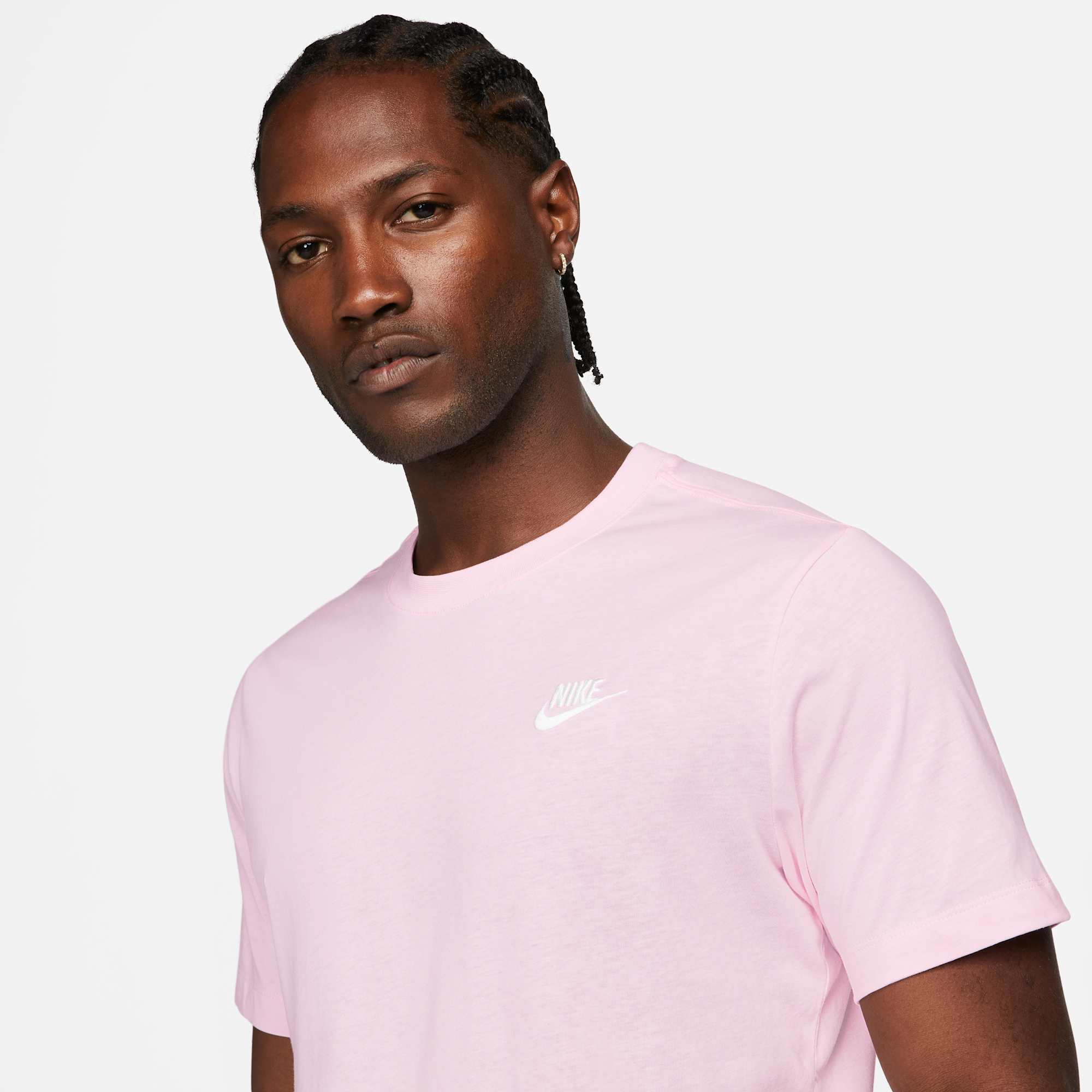 Nike Polera Sportswear Club, ROJO, hi-res