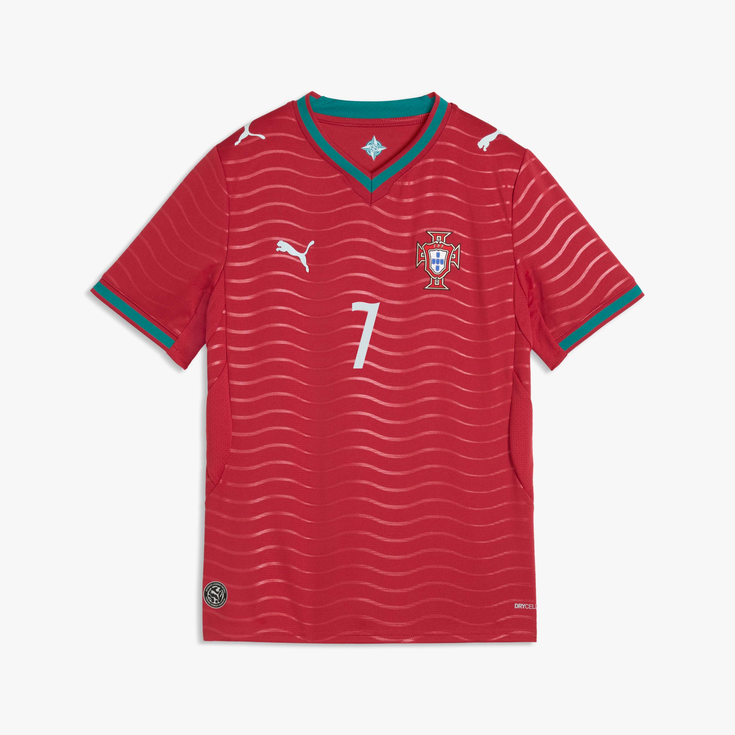 Puma Camiseta Portugal 2026 Local Juvenil, ROJO, hi-res