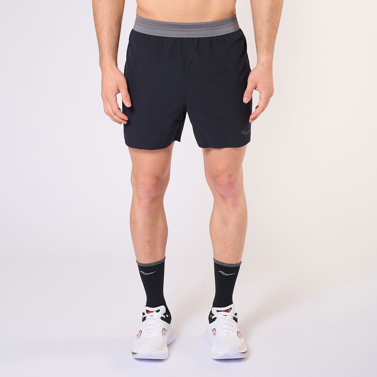 Saucony Shorts Kinvara 5, NEGRO, hi-res