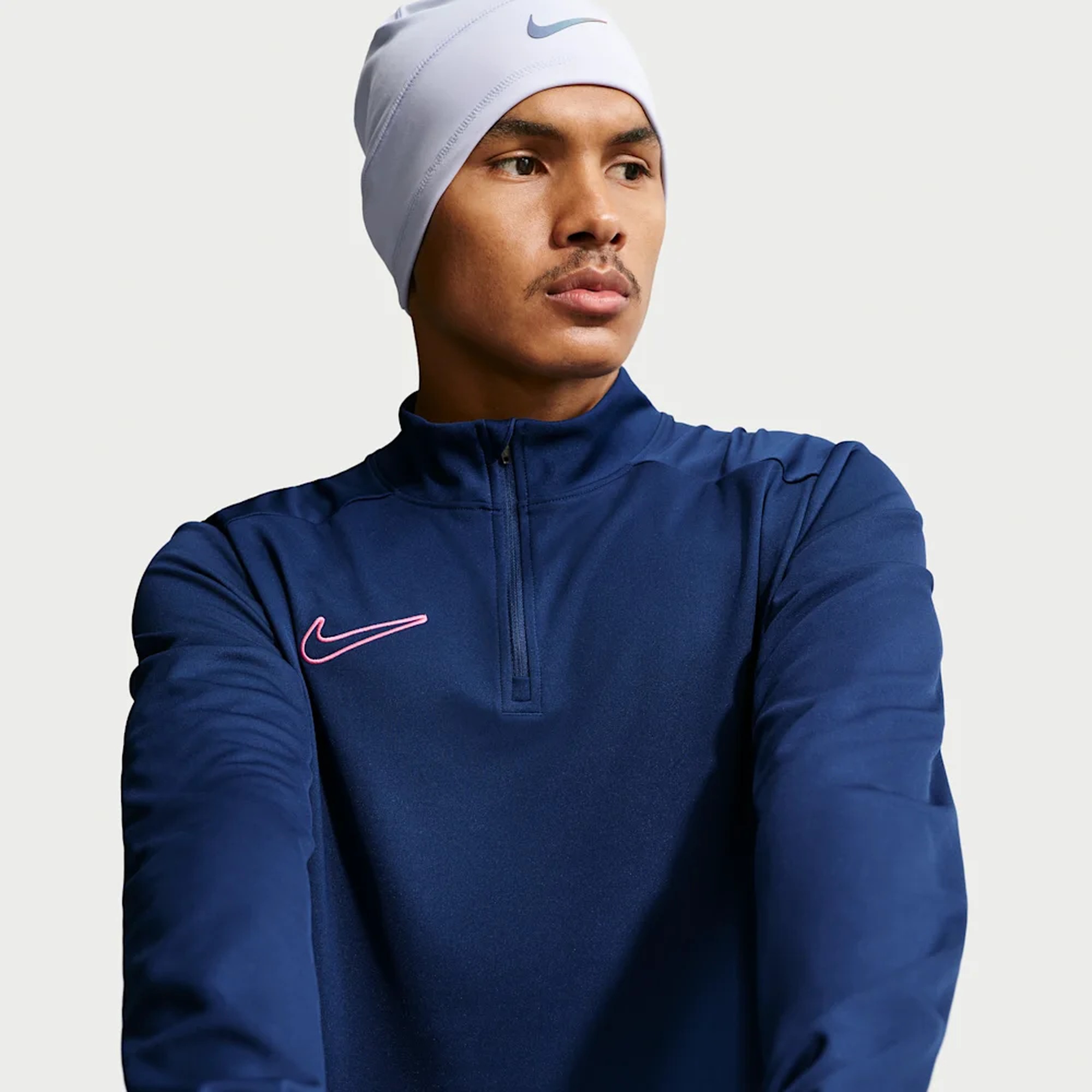 Nike Polera Academy, AZUL, hi-res