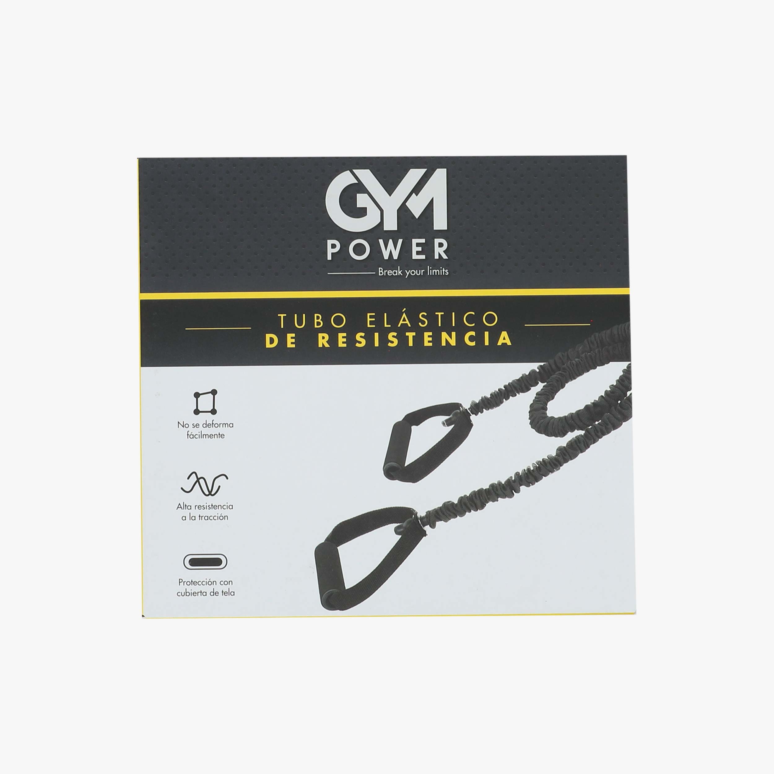 Gym Power Toning Tube, NEGRO, hi-res