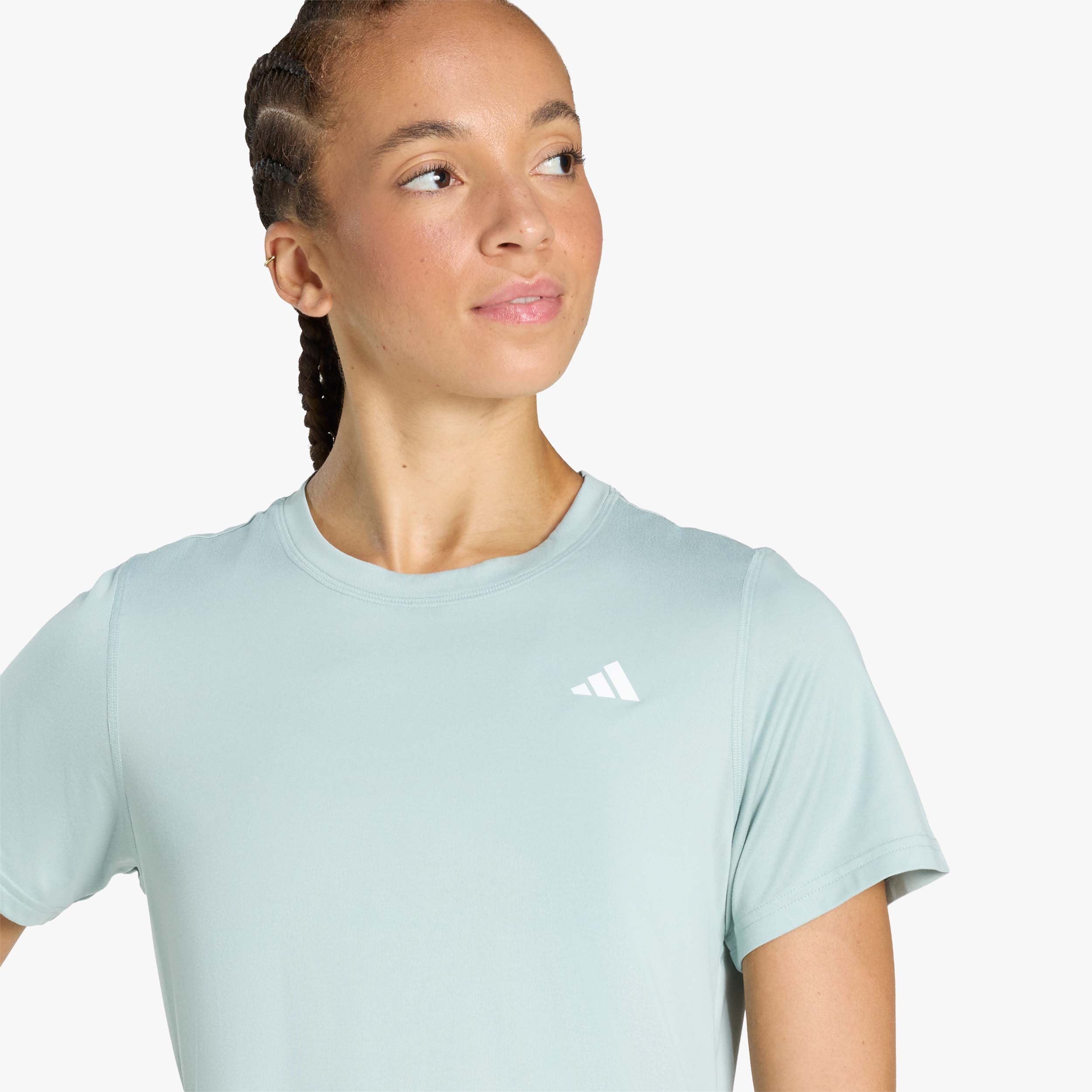 adidas Polera Workout Essentials, AZUL, hi-res