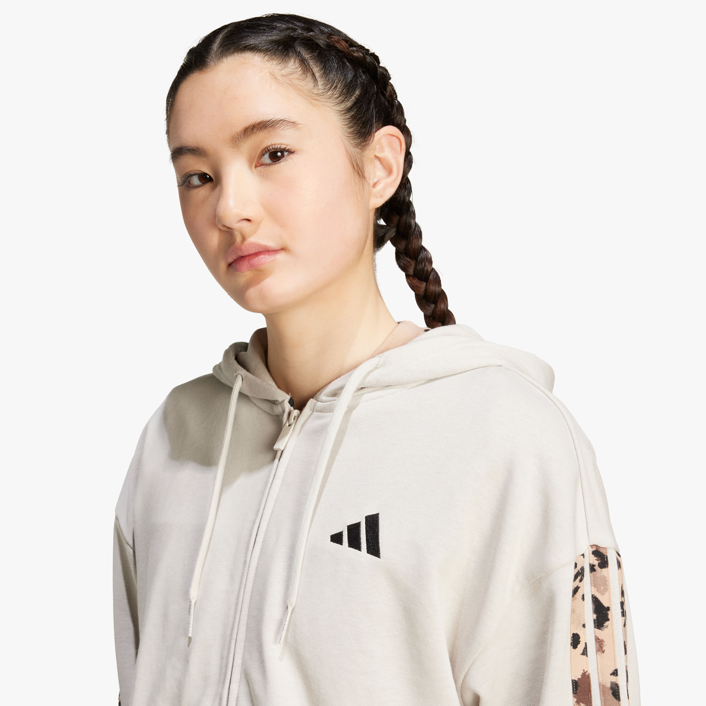 adidas Poler&oacute;n 3&nbsp;Tiras en Estampado Animal Print, SURTIDO, hi-res