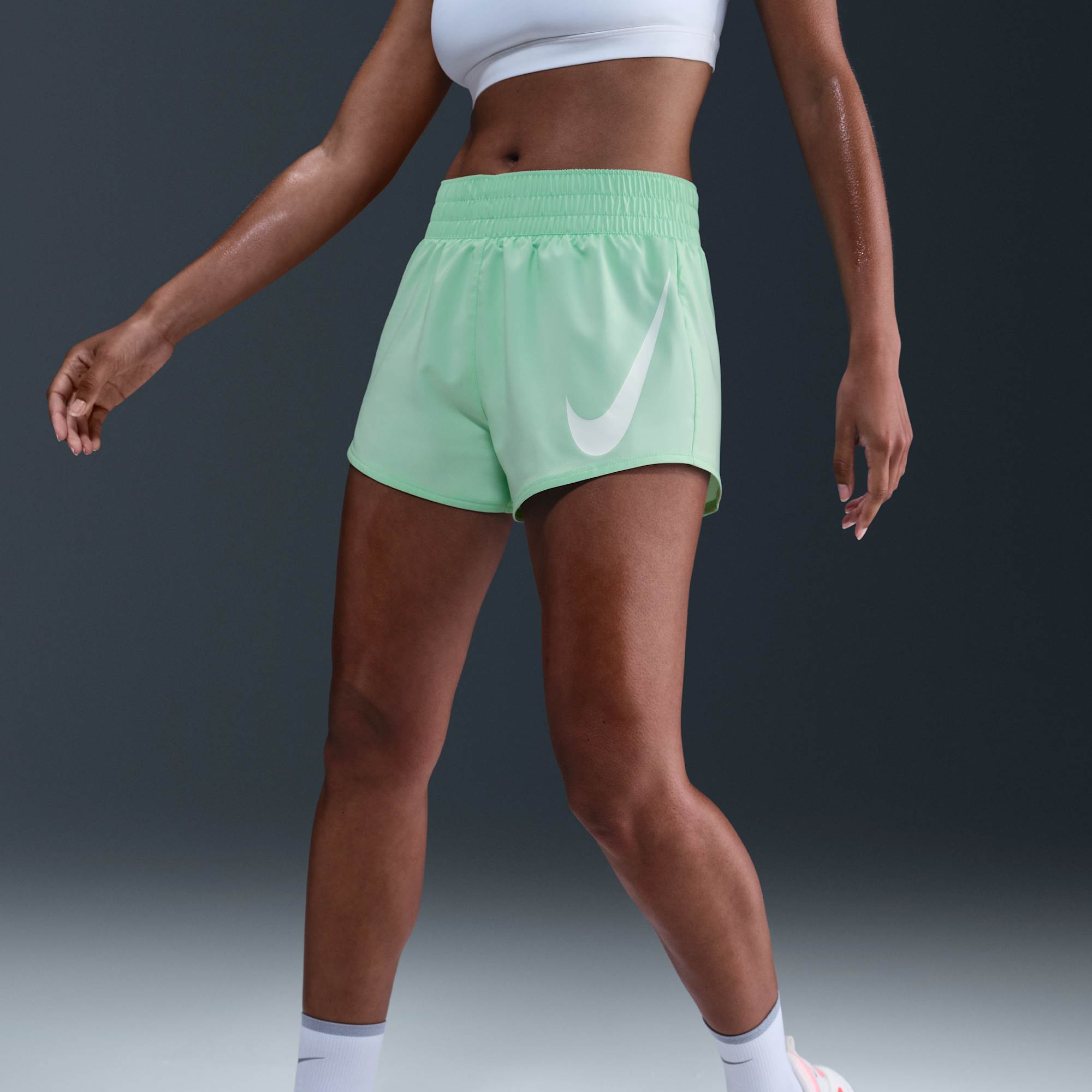 Nike Shorts One Swoosh, VERDE, hi-res