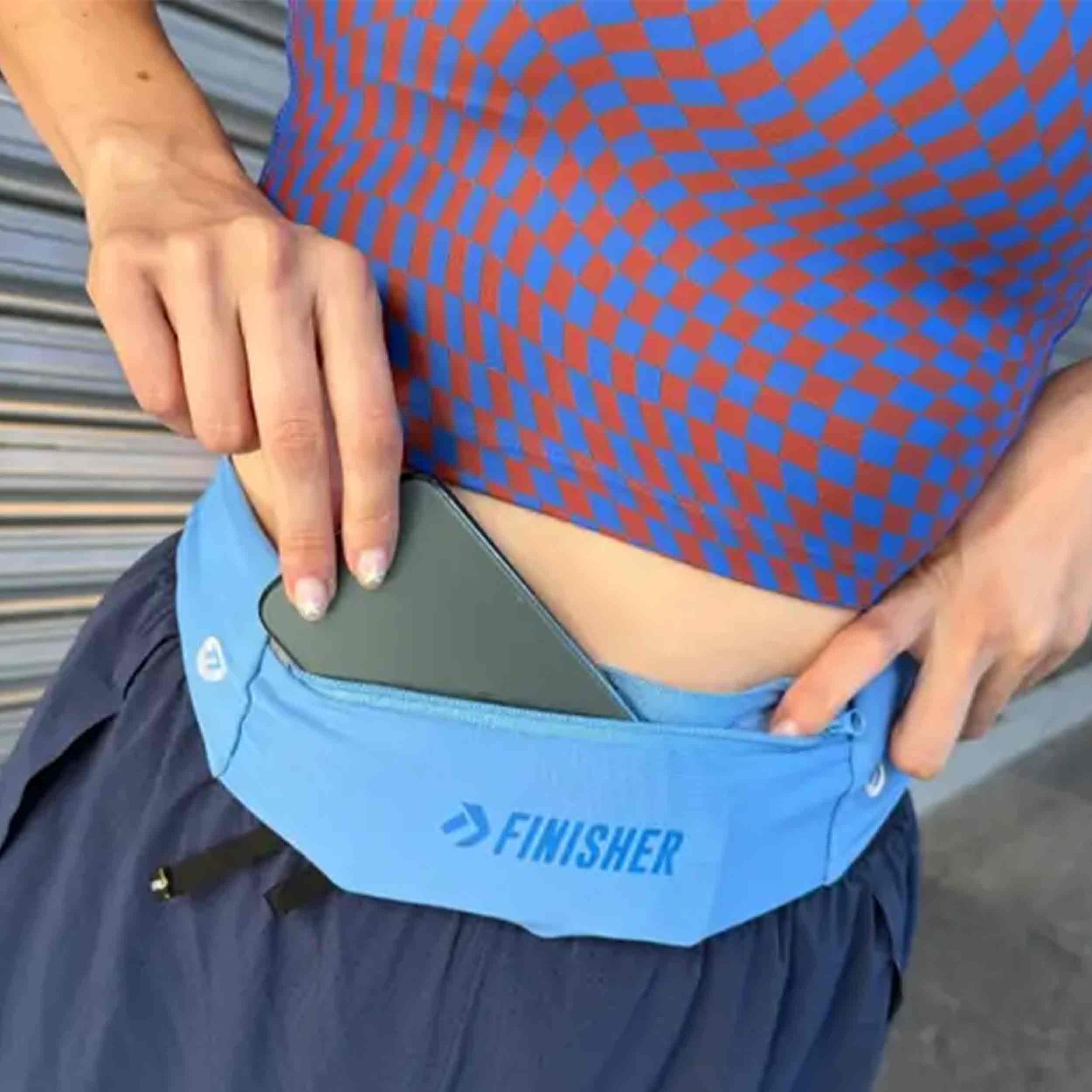 Finisher Banano Running Flex, AZUL, hi-res