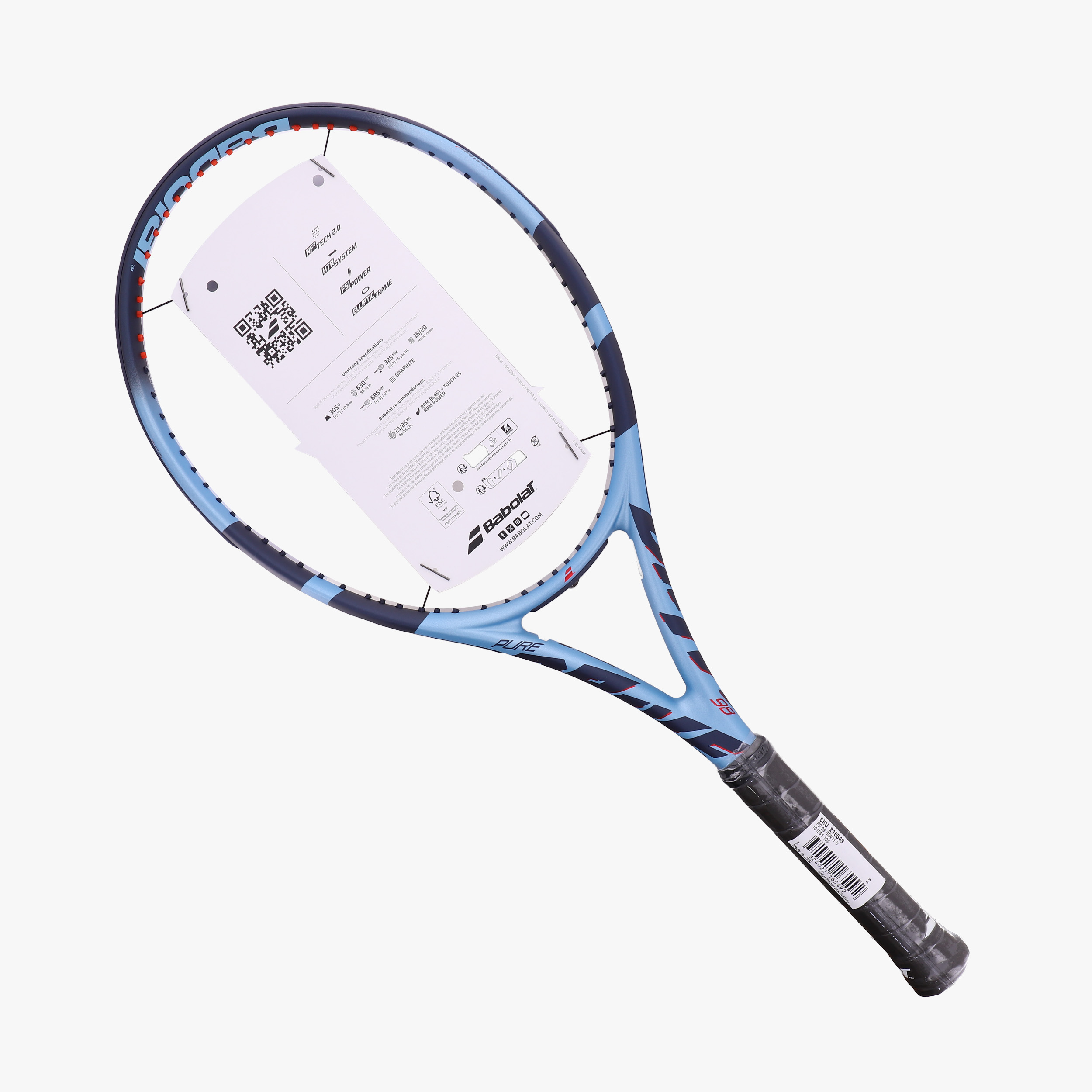 Babolat Raqueta Pure Drive 98 Gen11, AZUL, hi-res