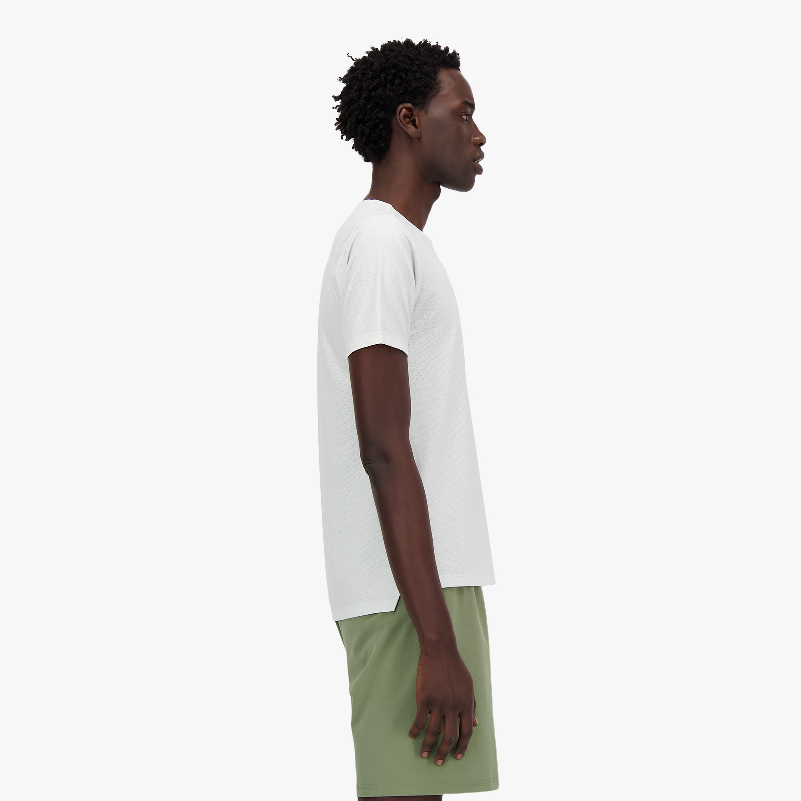 New Balance Polera Athletics Jacquard, GRIS, hi-res