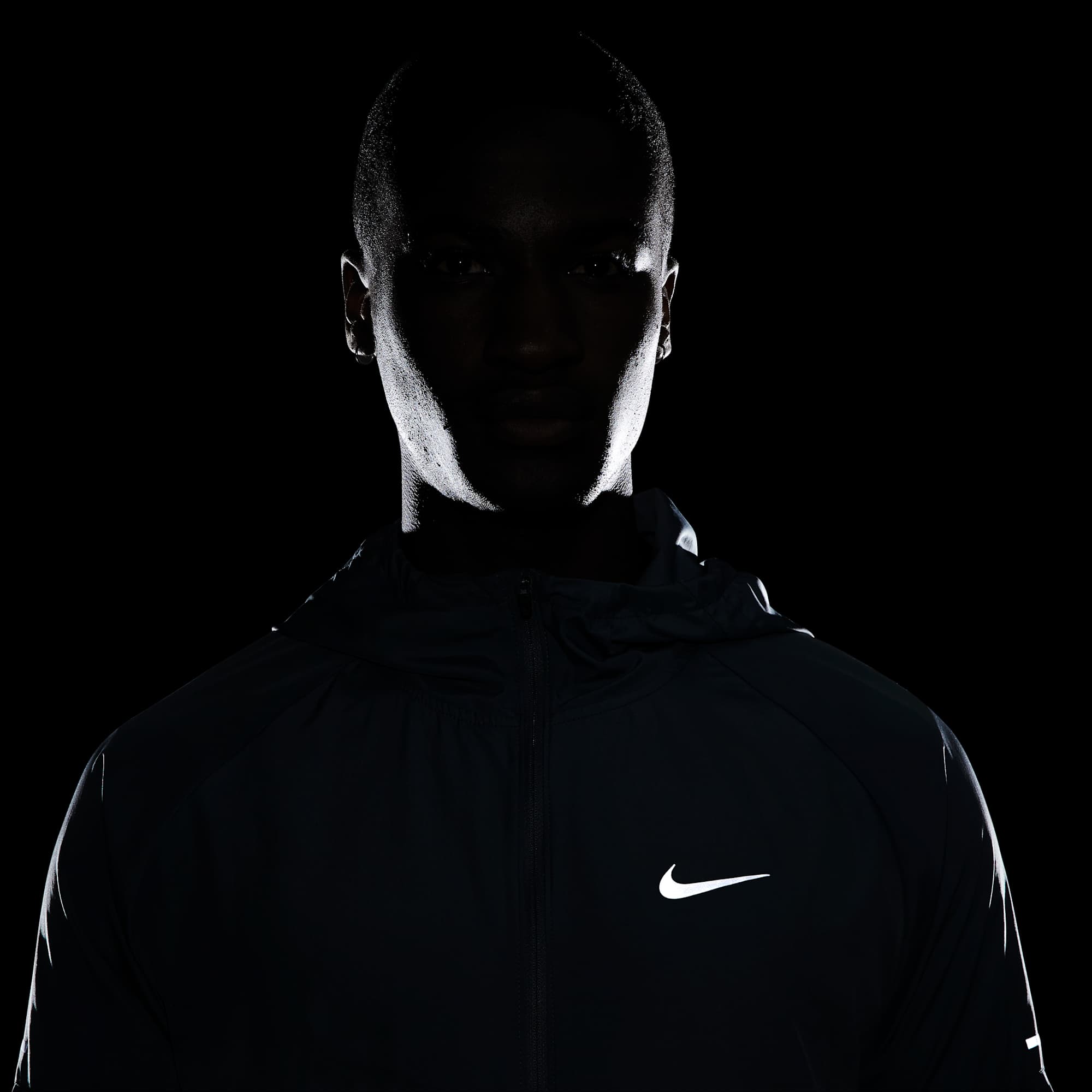 Nike Repel Miler, NEGRO, hi-res