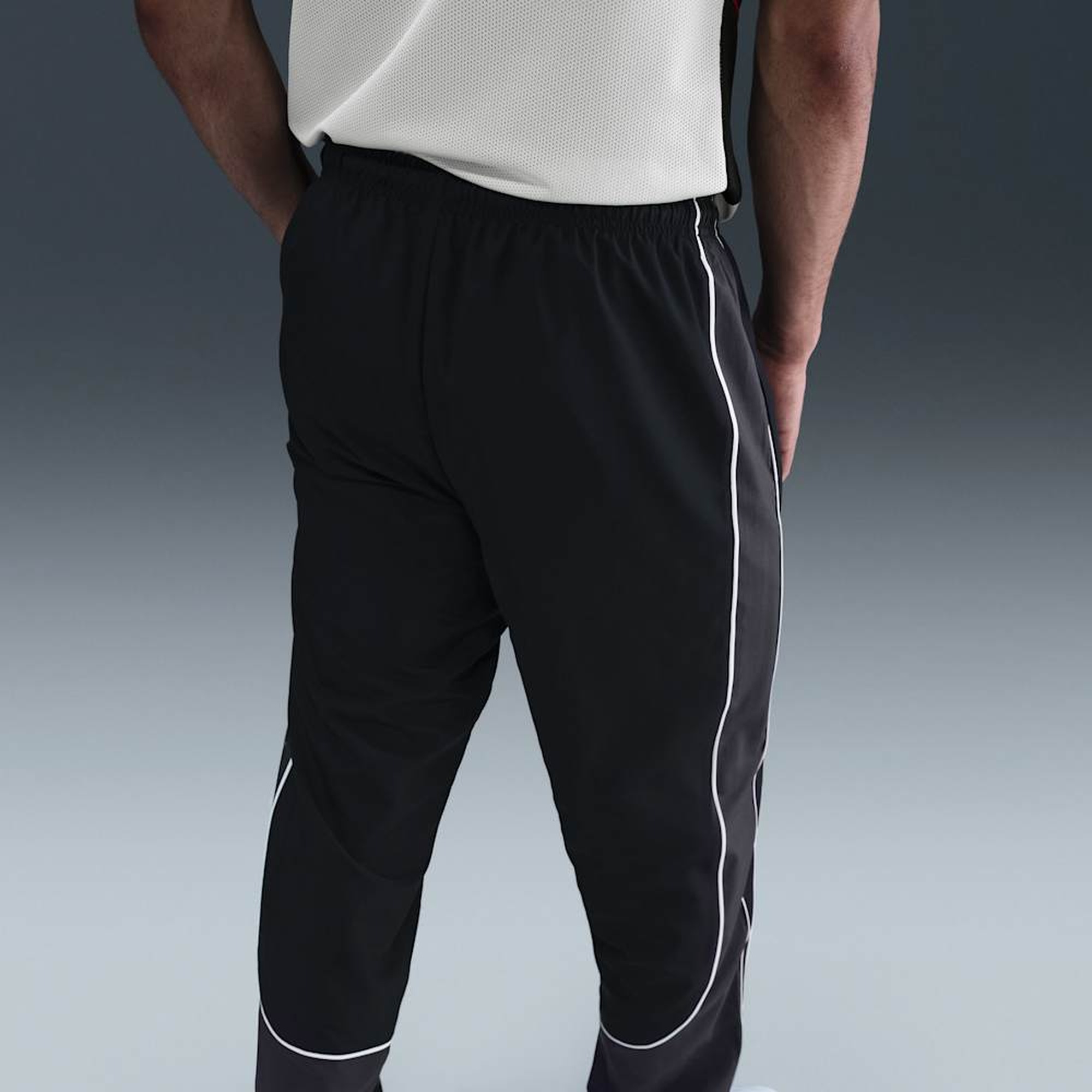 Nike Pantalón de Fútbol Academy+, NEGRO, hi-res