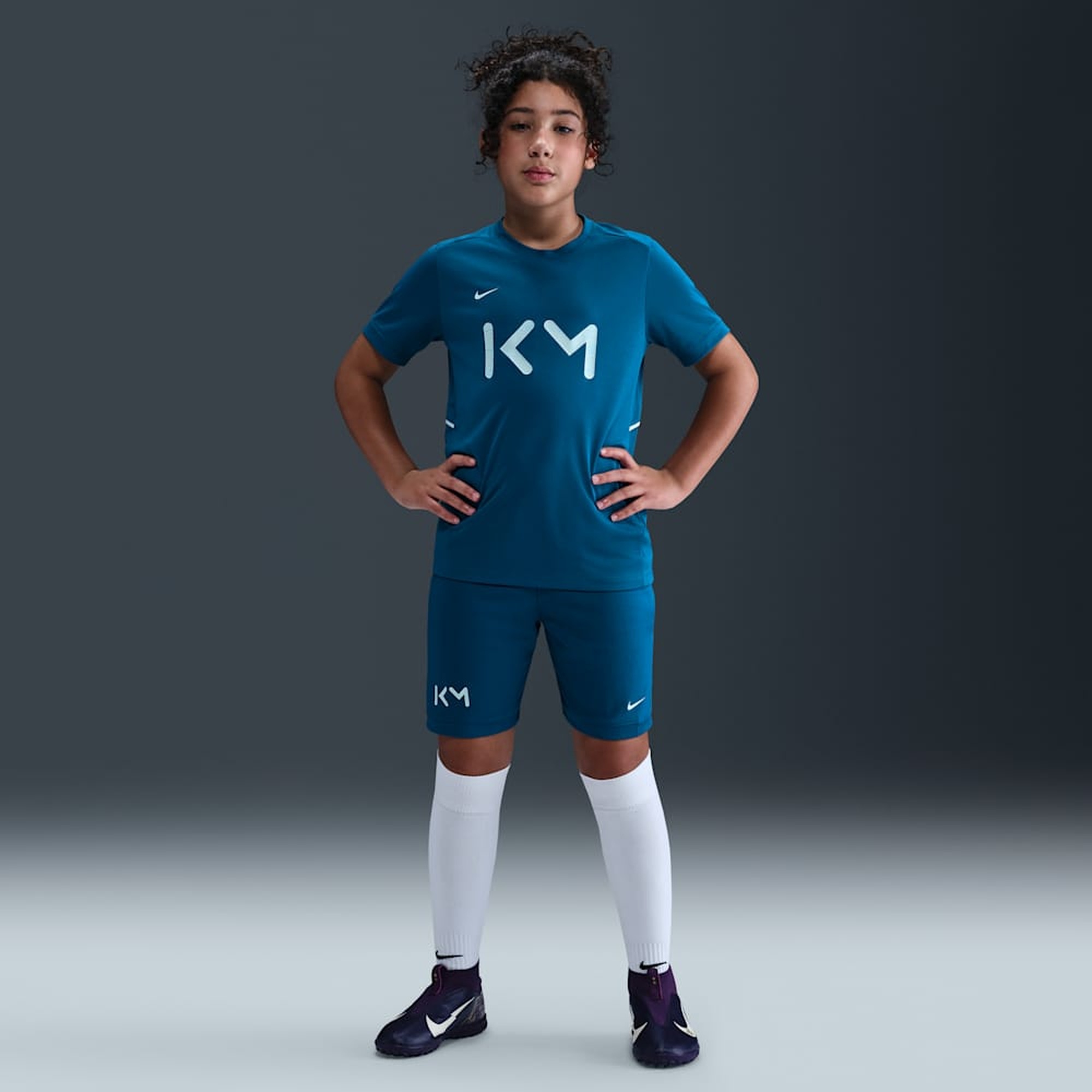 Nike Camiseta Kylian Mbappé Academy, VERDE, hi-res