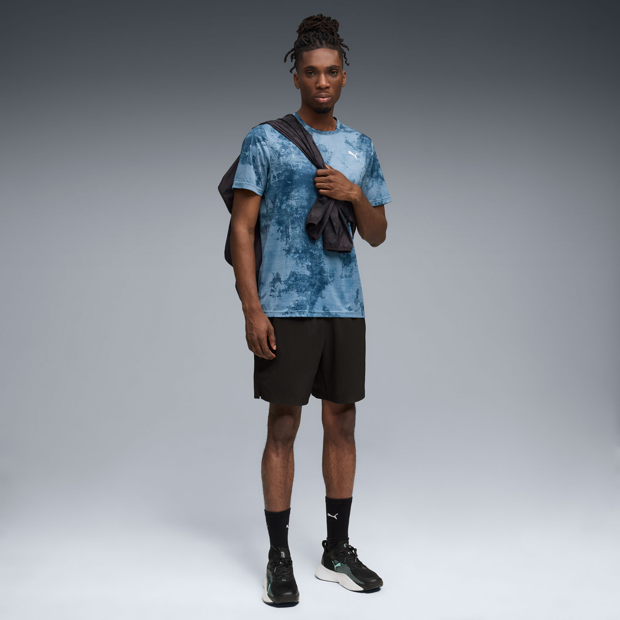 Puma Shorts Train All Day Foundations, NEGRO, hi-res