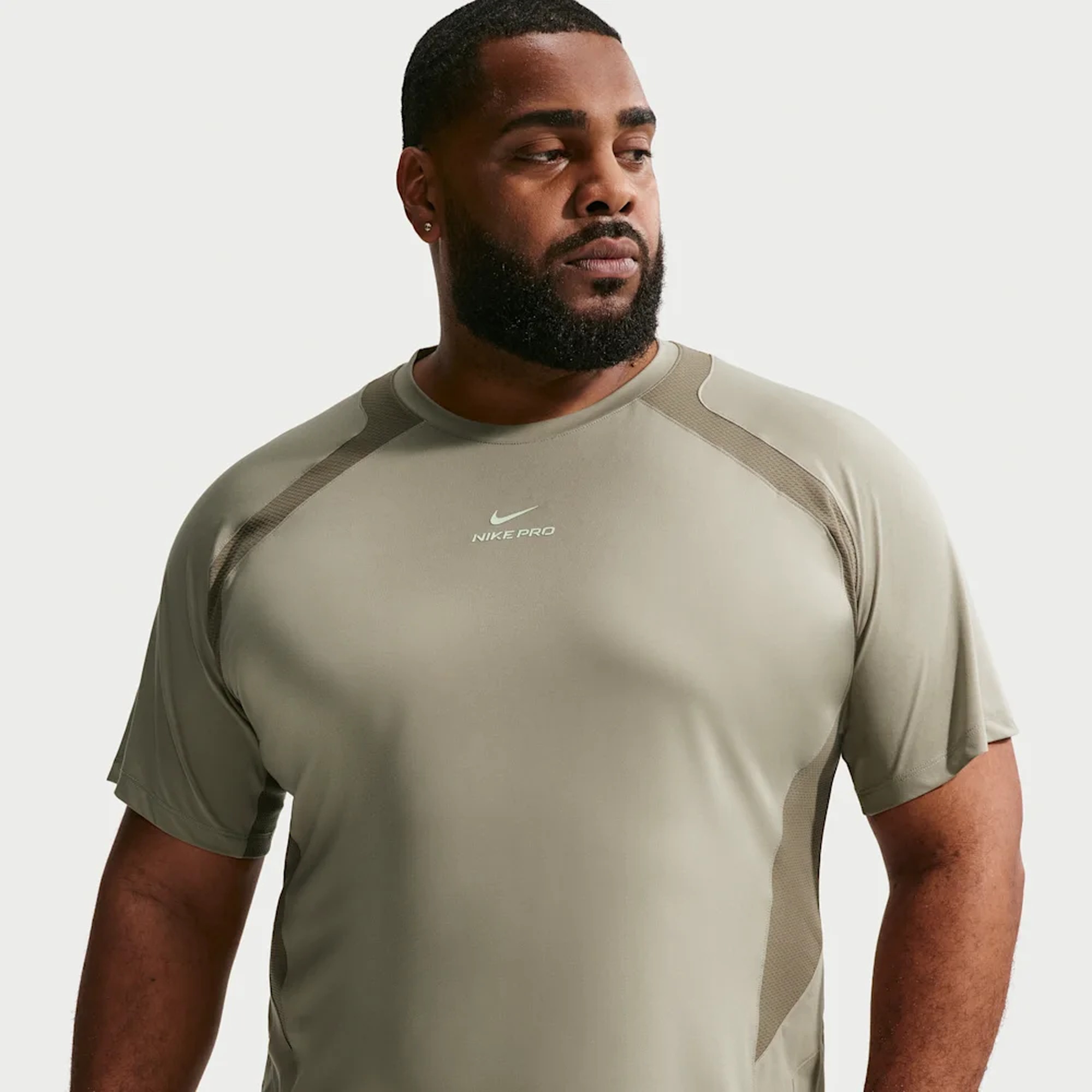 Nike Polera Pro Training, VERDE, hi-res