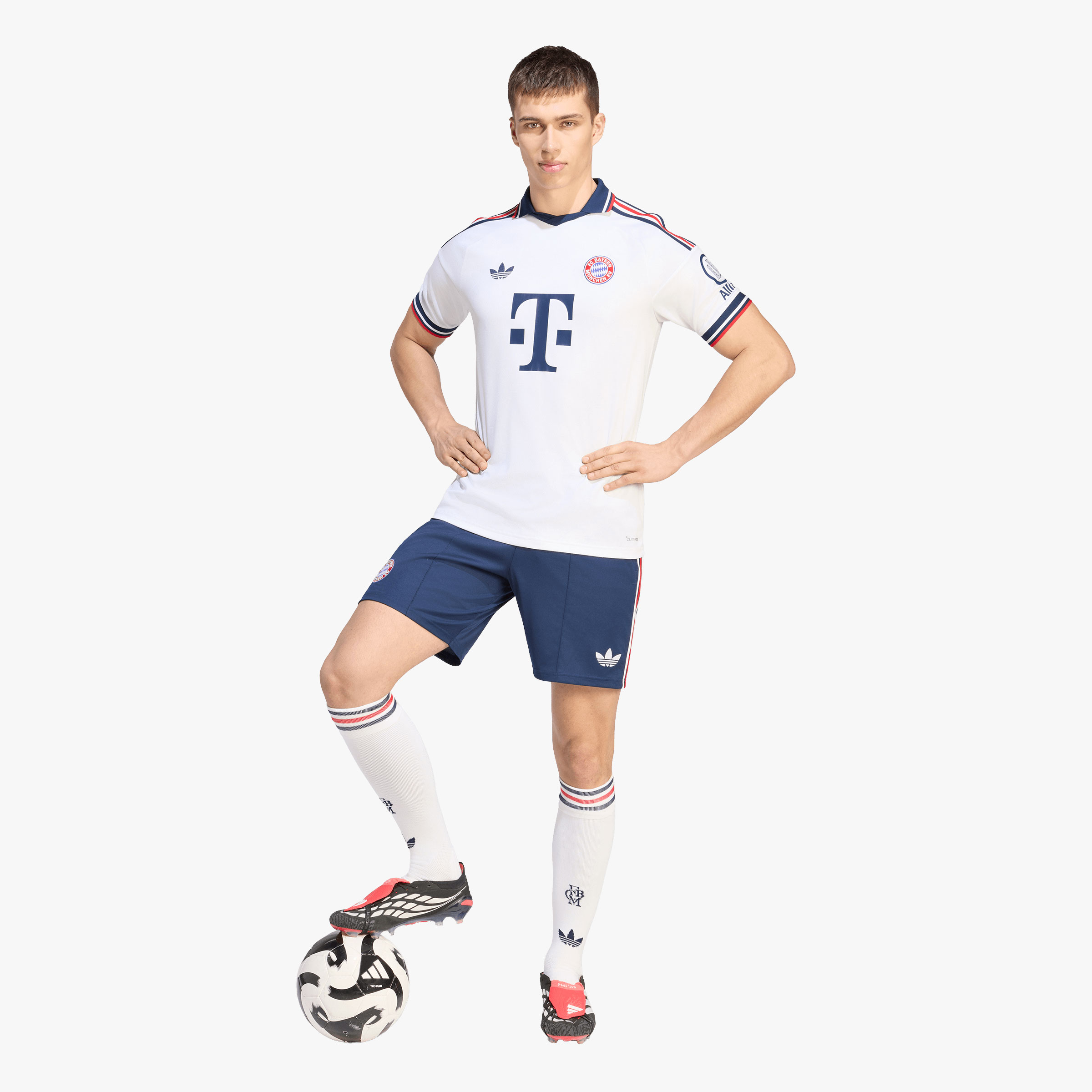 adidas Camiseta FC Bayern Visitante 26/27, BLANCO, hi-res