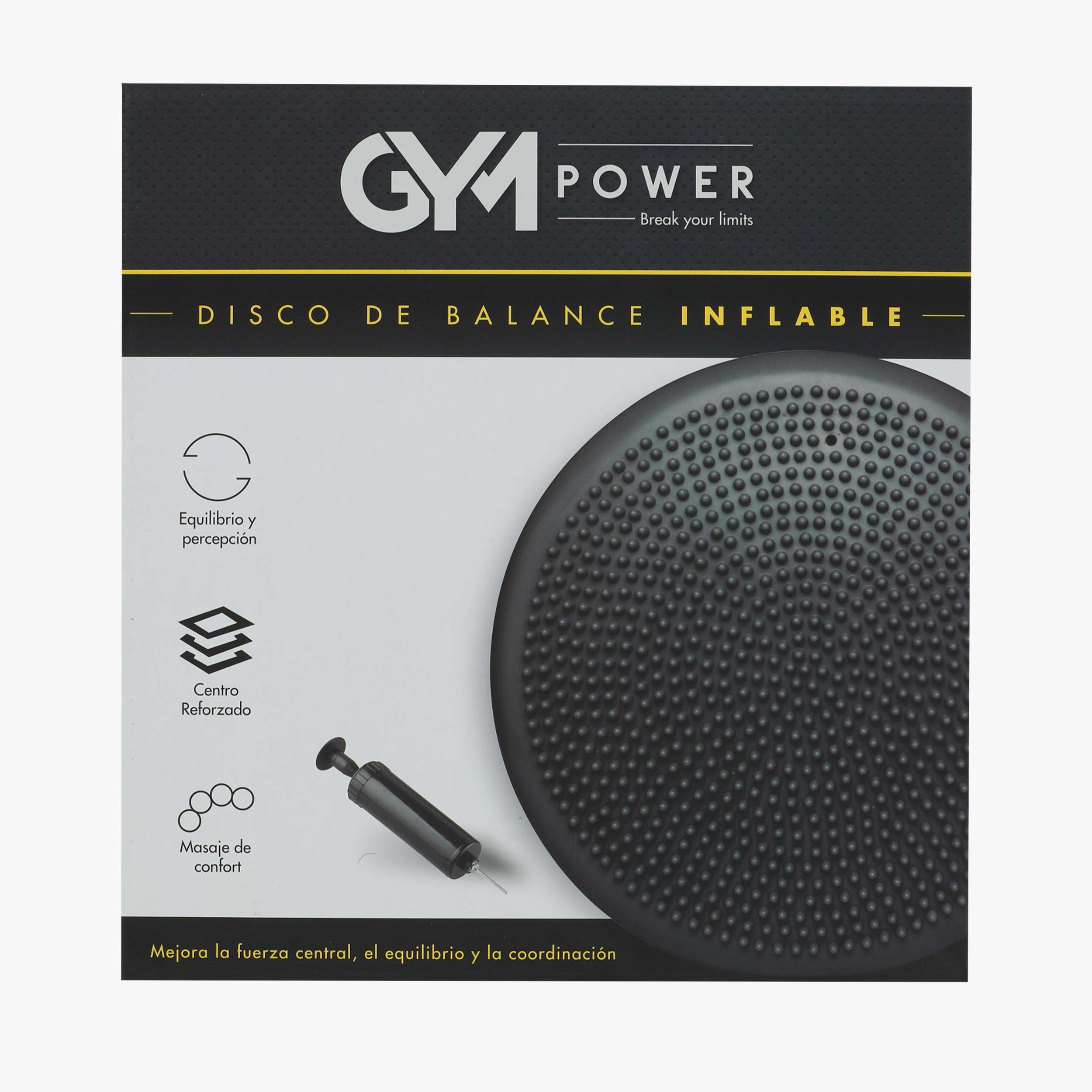 Gym Power Balance Training, NEGRO, hi-res