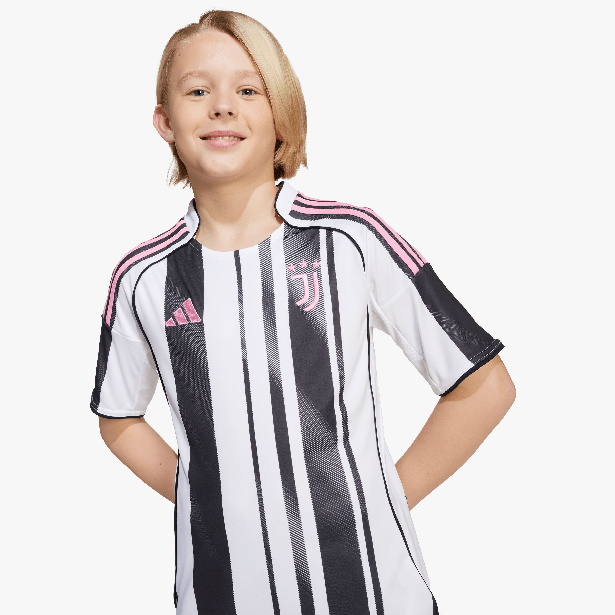 adidas Camiseta Juventus Local 25/26 Ni&ntilde;os, BLANCO, hi-res