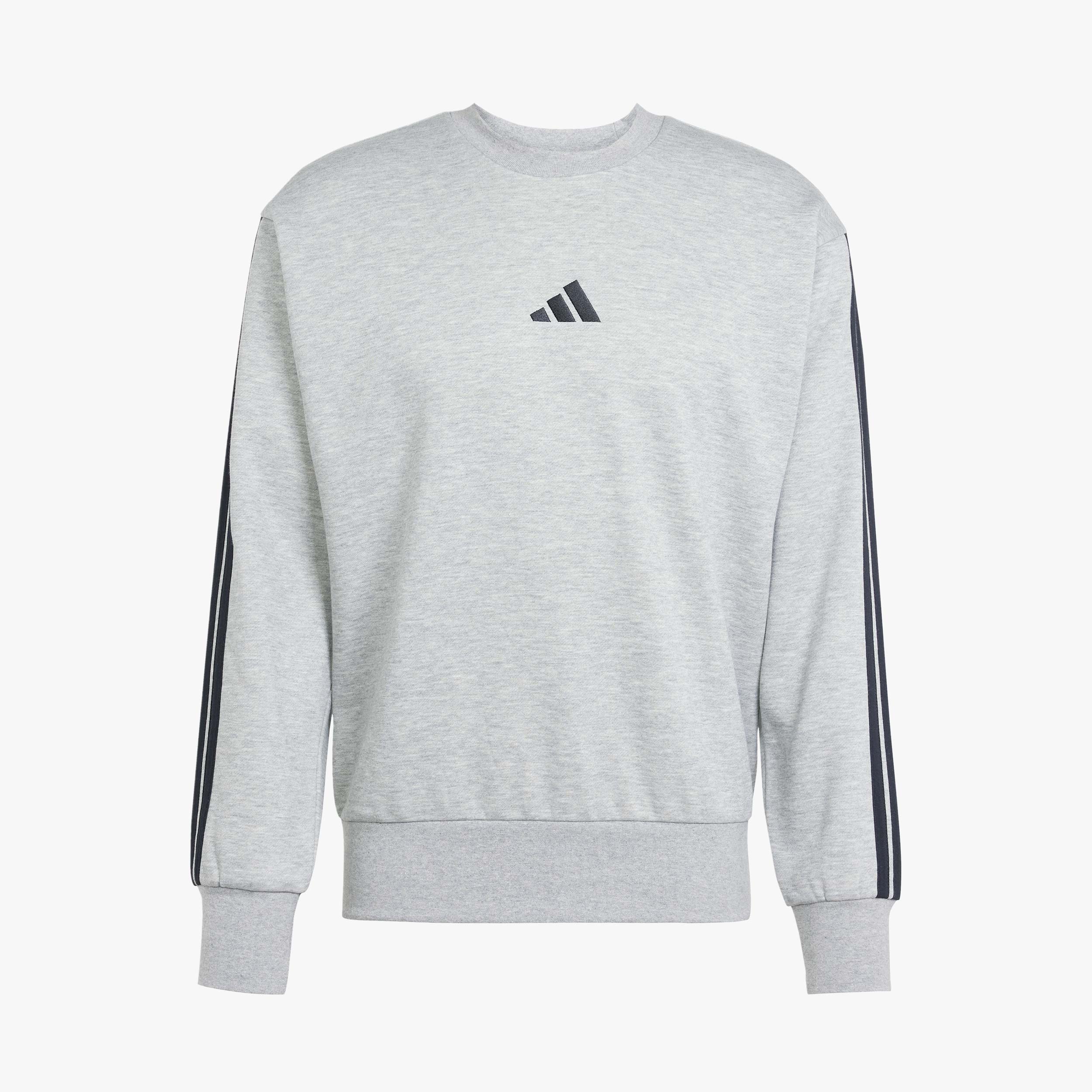 adidas Polerón Essentials Fleece 3 Tiras, GRIS, hi-res