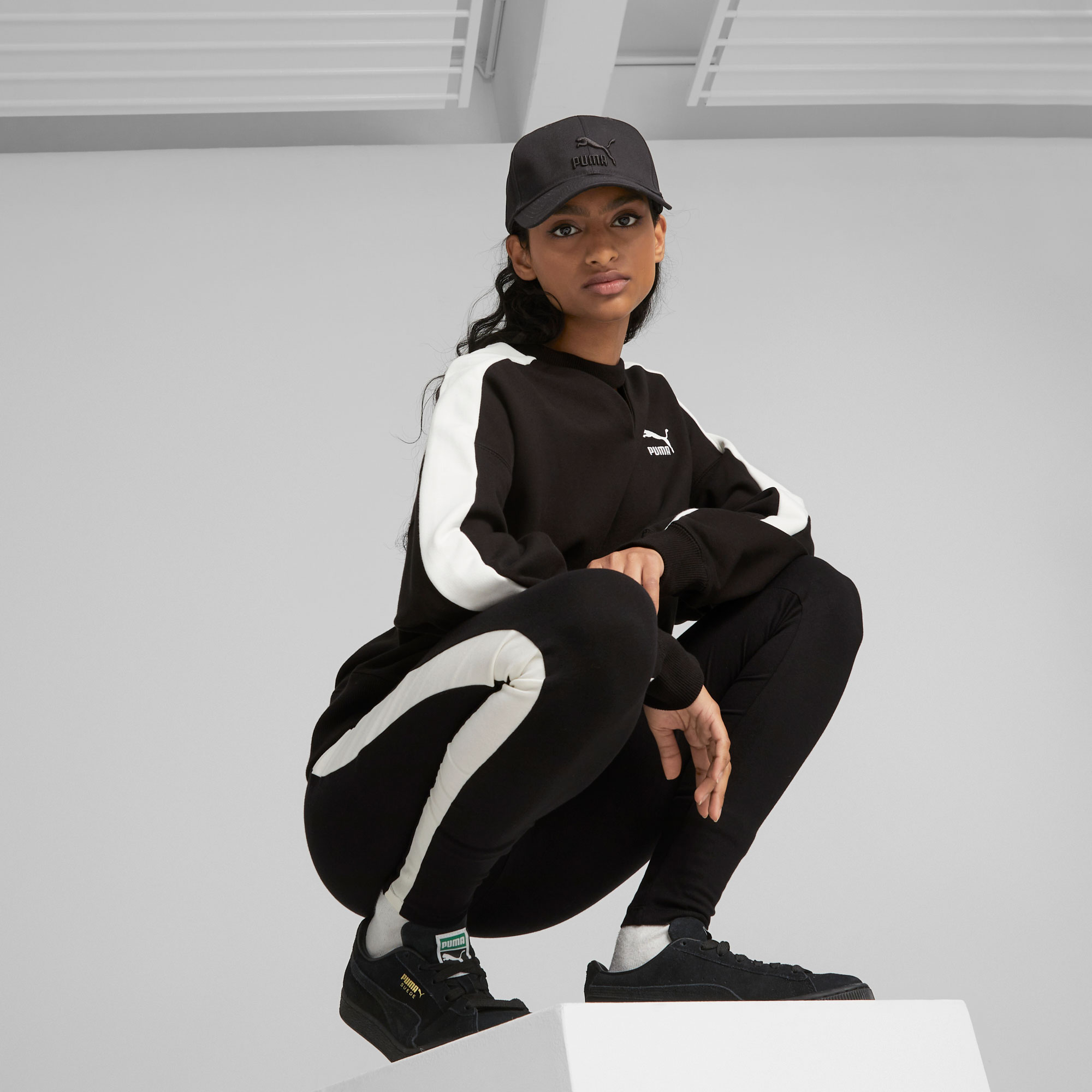 Puma Jockey Archive Logo, NEGRO, hi-res