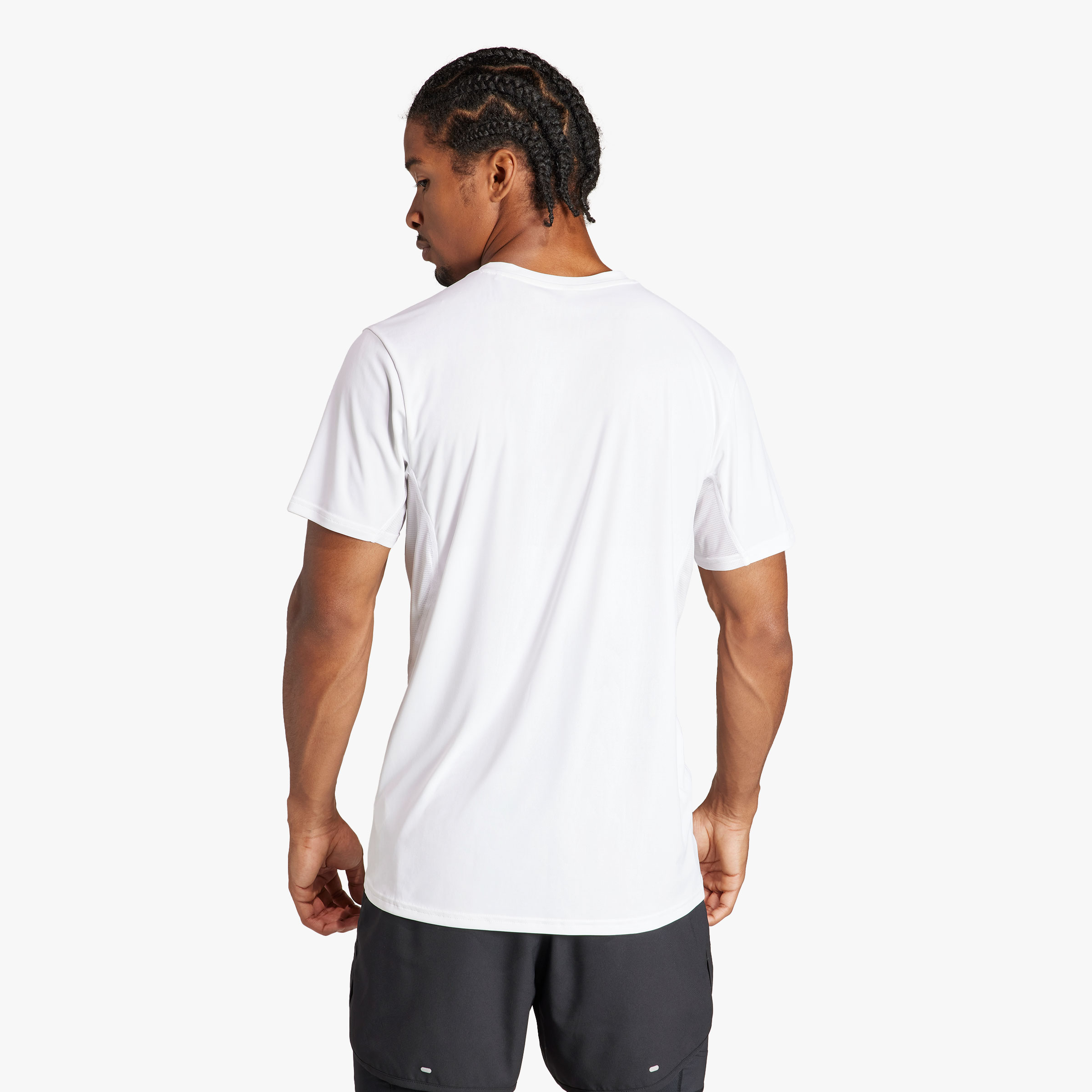 adidas Polera Adizero Essentials Running, BLANCO, hi-res